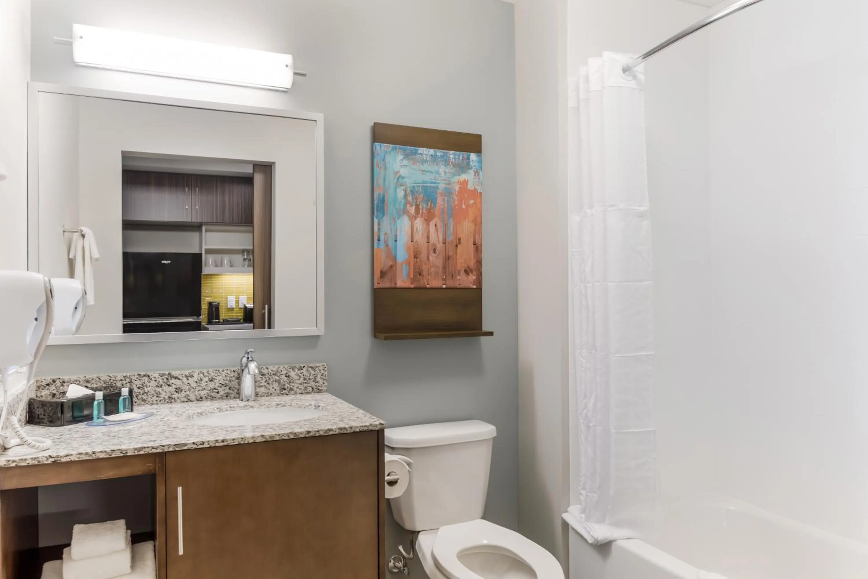 Bathroom in MainStay Suites Murfreesboro