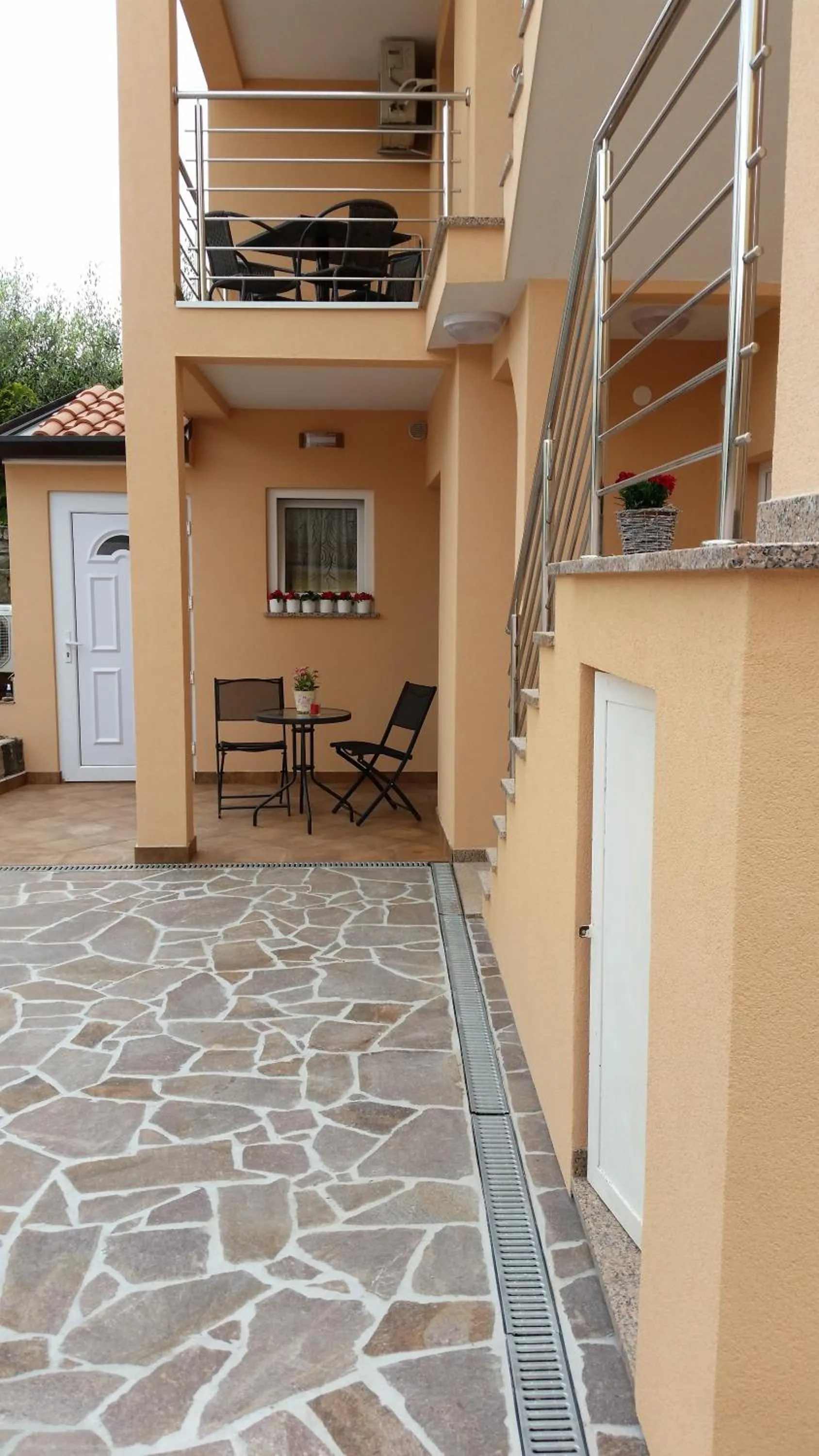 Patio in Apartments Villa Nona