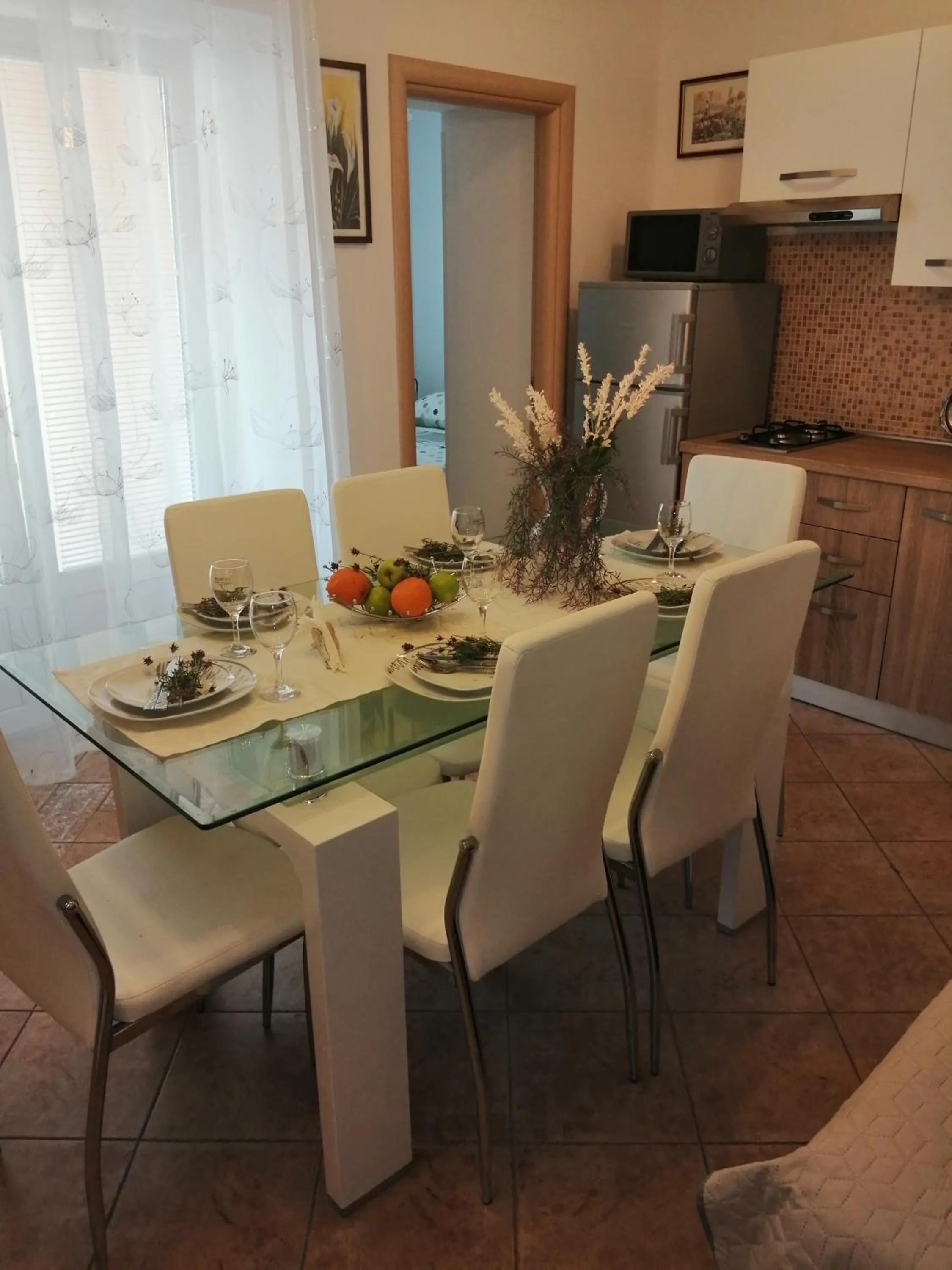 Kitchen or kitchenette in Apartments Villa Nona