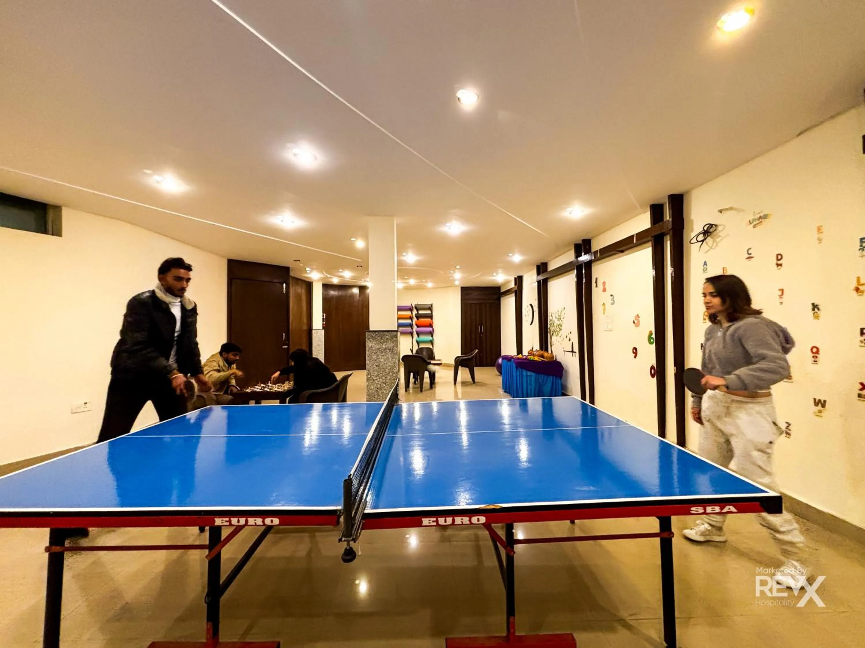 Game Room in The Neeraj River Forest Resort Ayurvedic Wellness Center