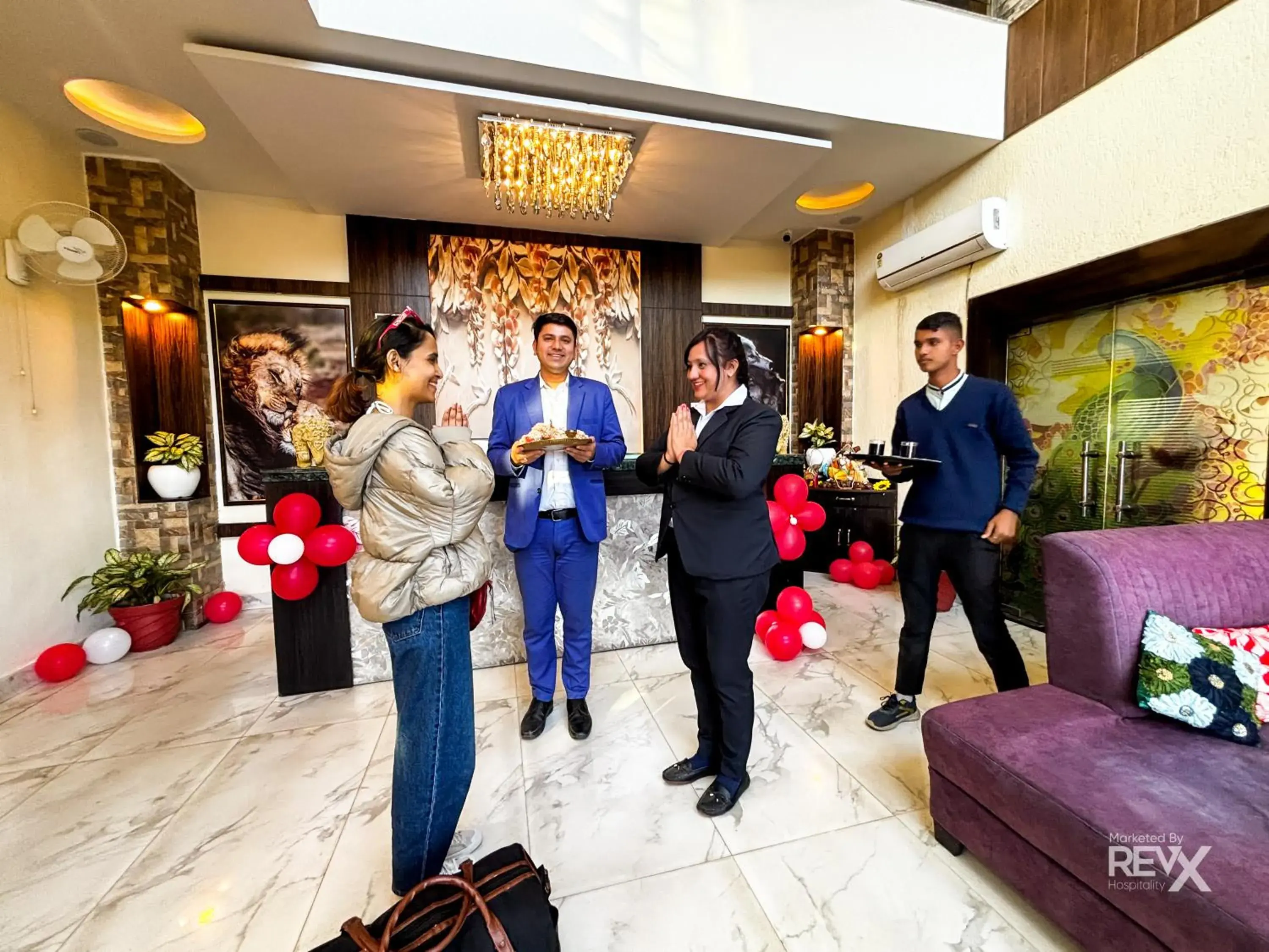 Lobby or reception in The Neeraj River Forest Resort Ayurvedic Wellness Center Lobby or reception in The Neeraj River Forest Resort Ayurvedic Wellness Center