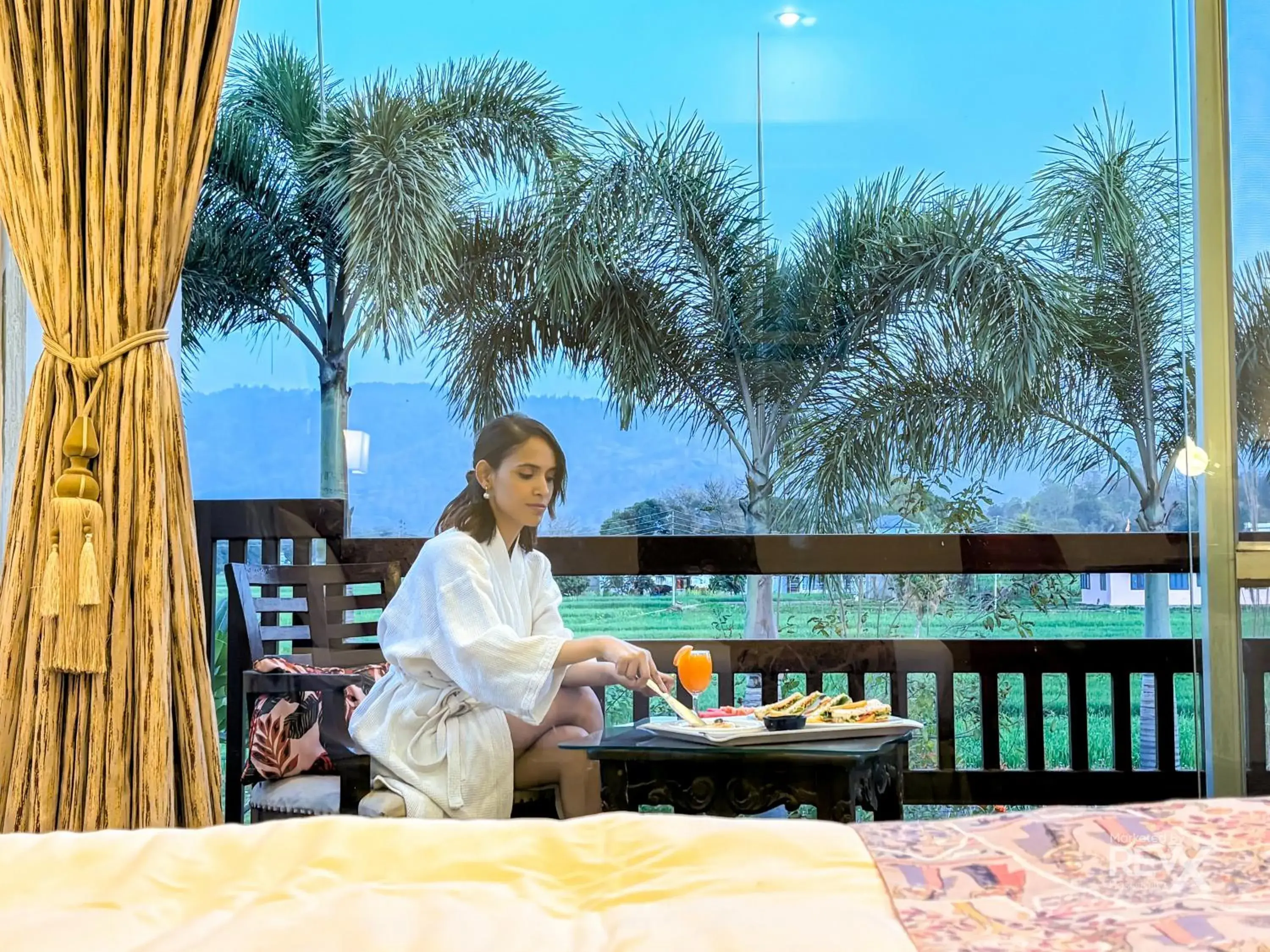 View (from property/room) in The Neeraj River Forest Resort Ayurvedic Wellness Center View (from property/room) in The Neeraj River Forest Resort Ayurvedic Wellness Center