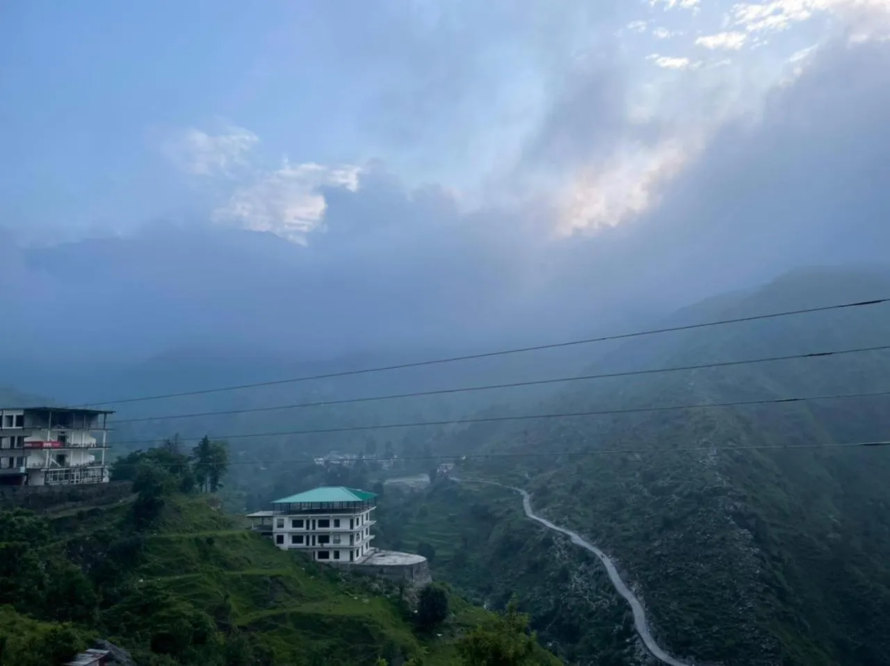 View (from property/room) in Icebergs Mussoorie - A Boutique stay and 24 hrs roof top cafe