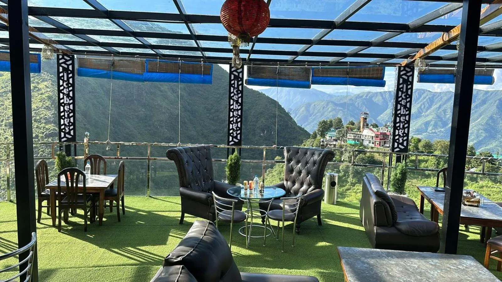 Balcony/Terrace in Icebergs Mussoorie - A Boutique stay and 24 hrs roof top cafe