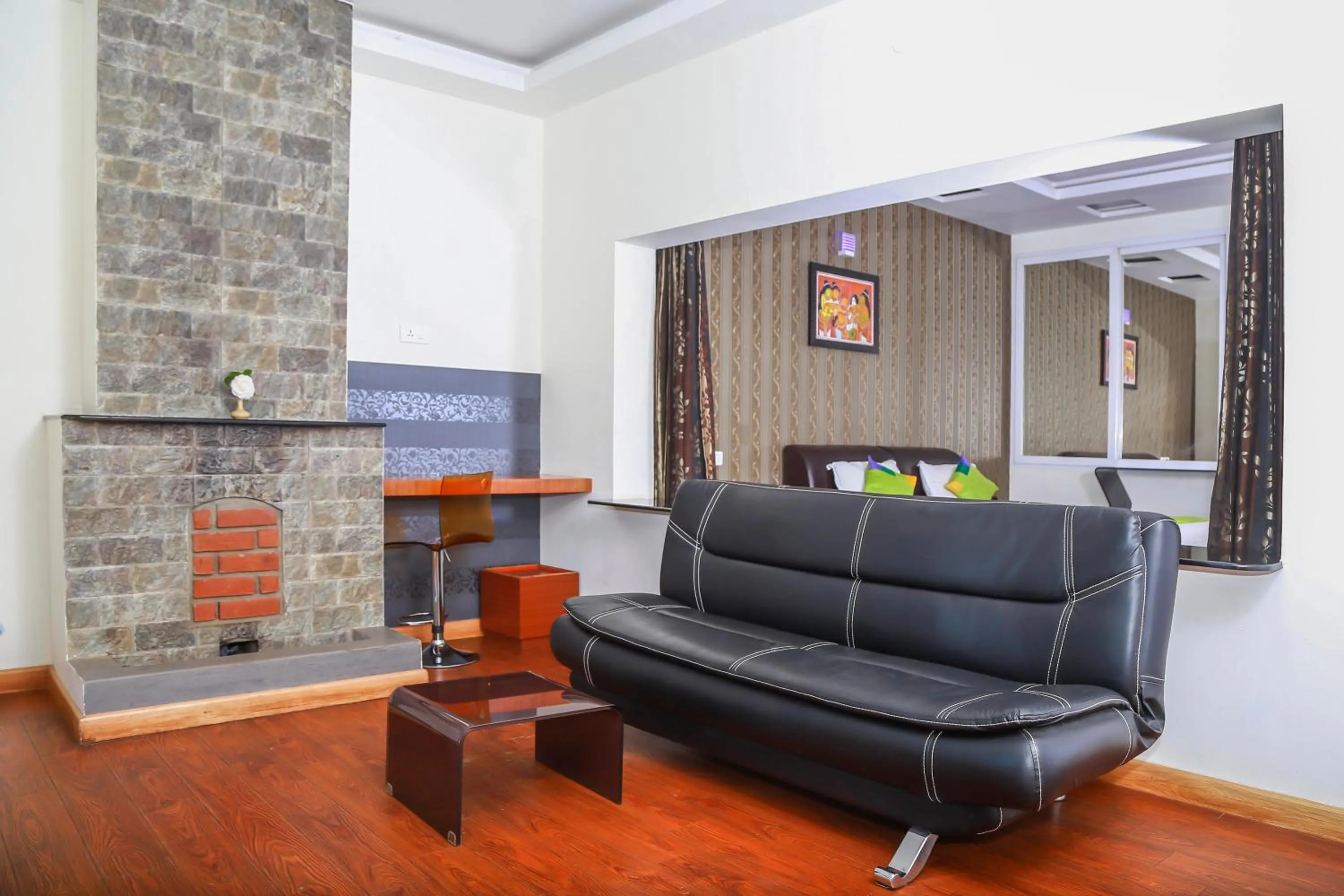 Living room in Yantra Resort, Ooty