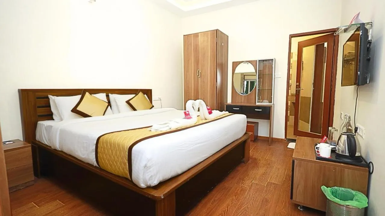 Bed in Yantra Resort, Ooty