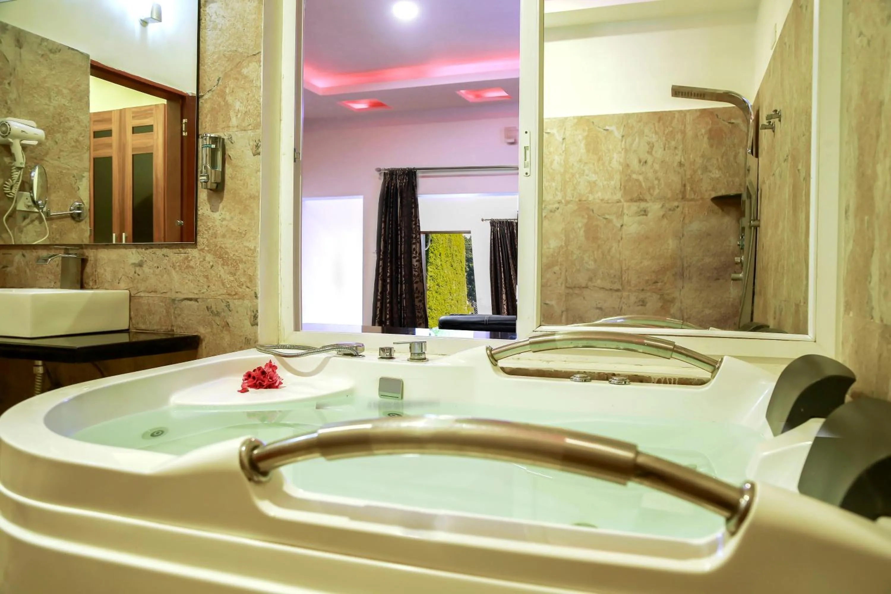 Bathroom in Yantra Resort, Ooty