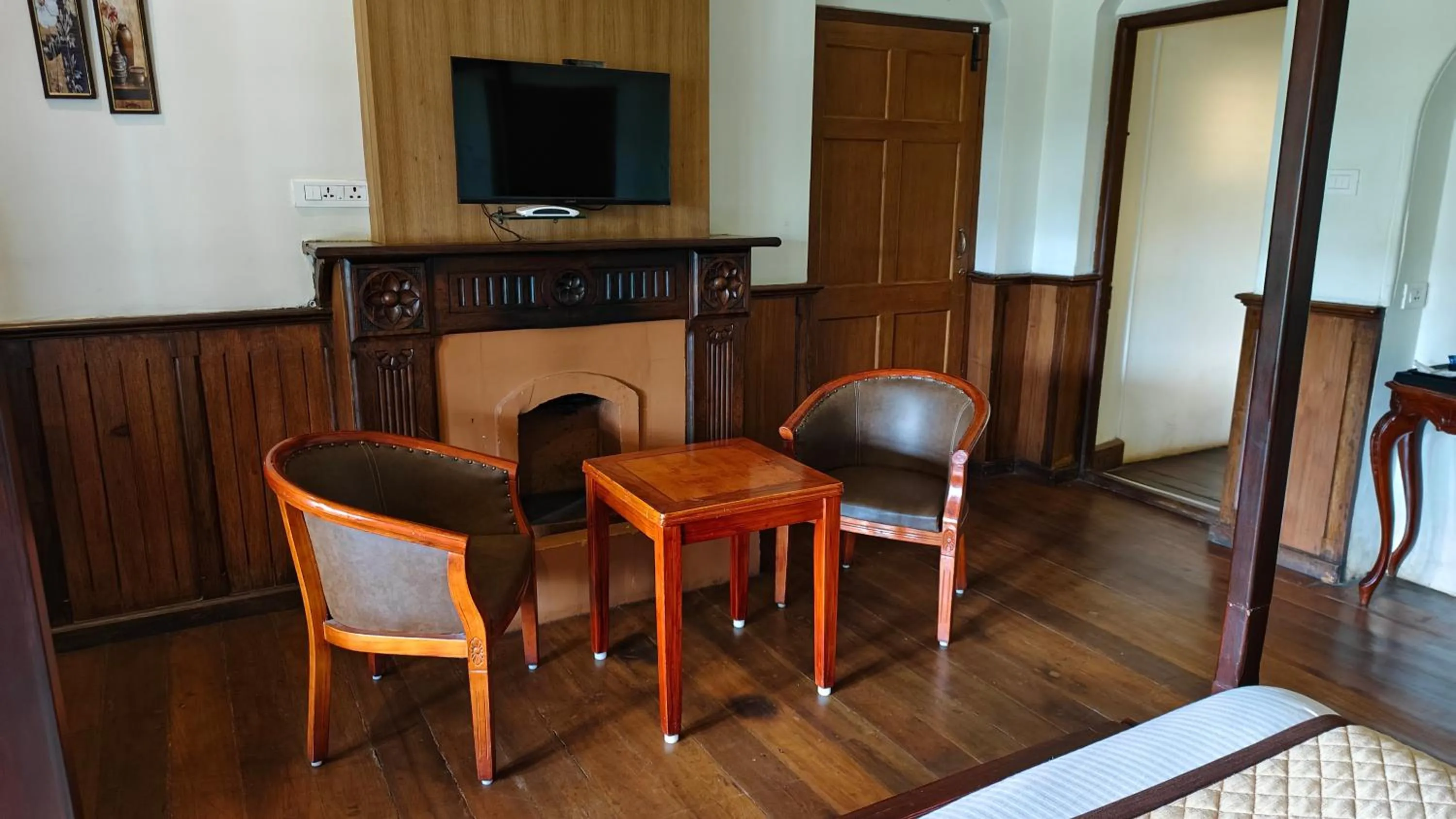 Seating area in Yantra Resort, Ooty