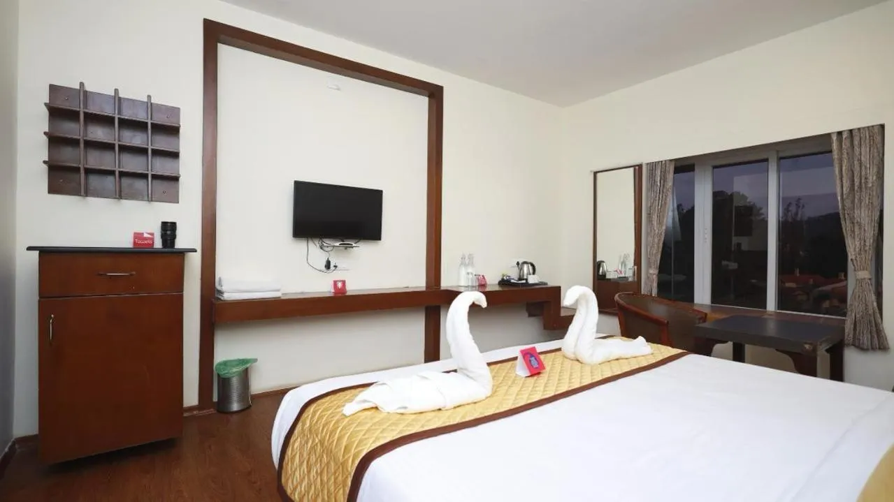 Bed in Yantra Resort, Ooty