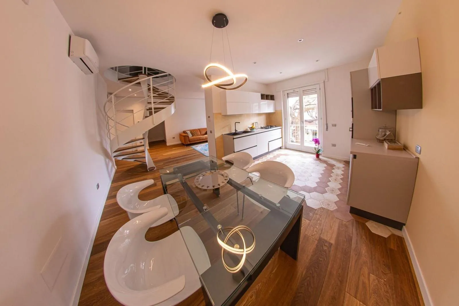 Dining area in Figoli guesthouse