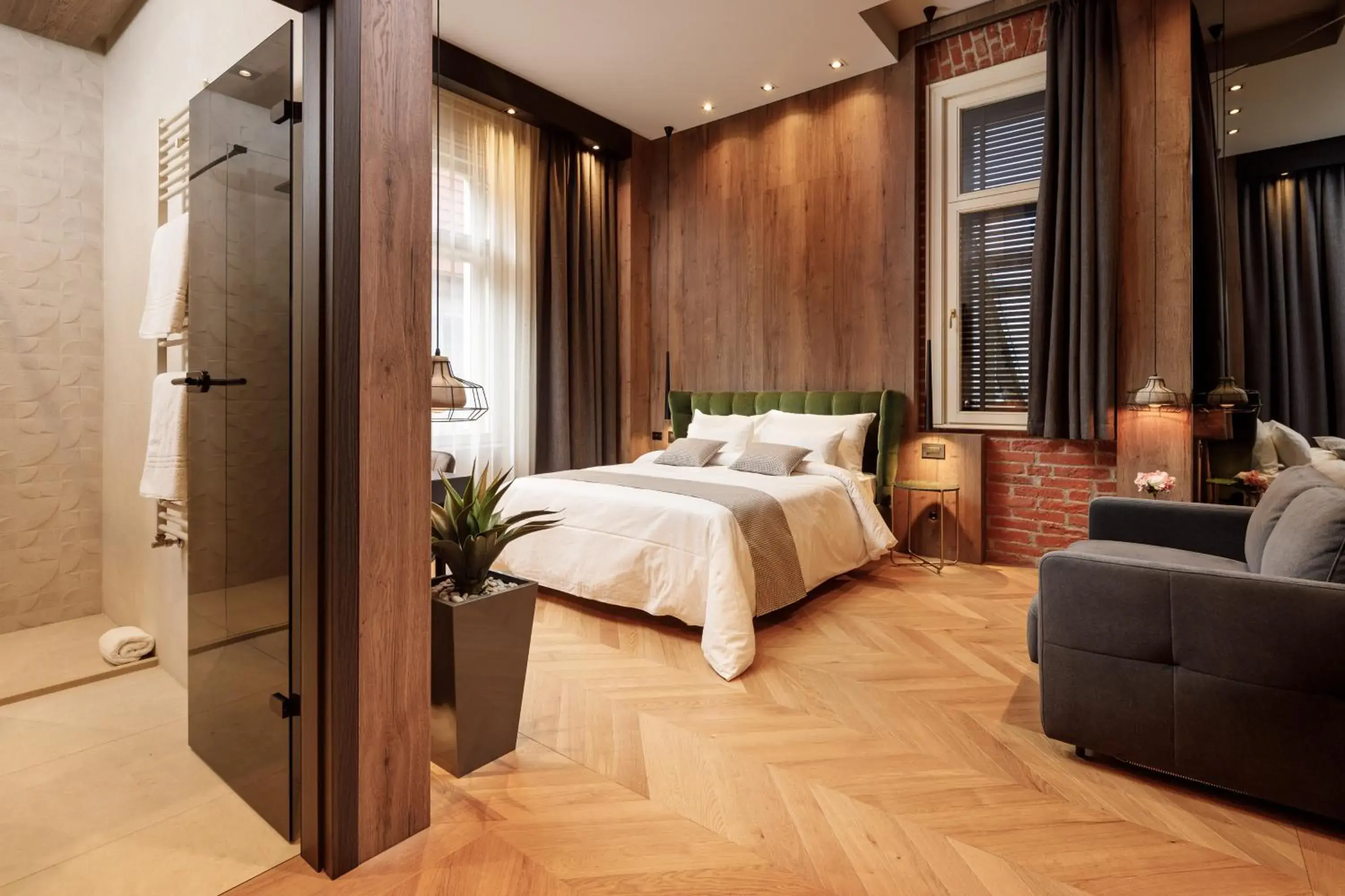 Double Deluxe Room in SCHUSTER Boarding House Double Deluxe Room in SCHUSTER Boarding House