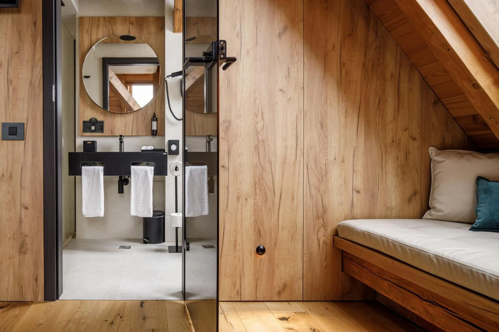 Decorative detail, Bed in SCHUSTER Boarding House