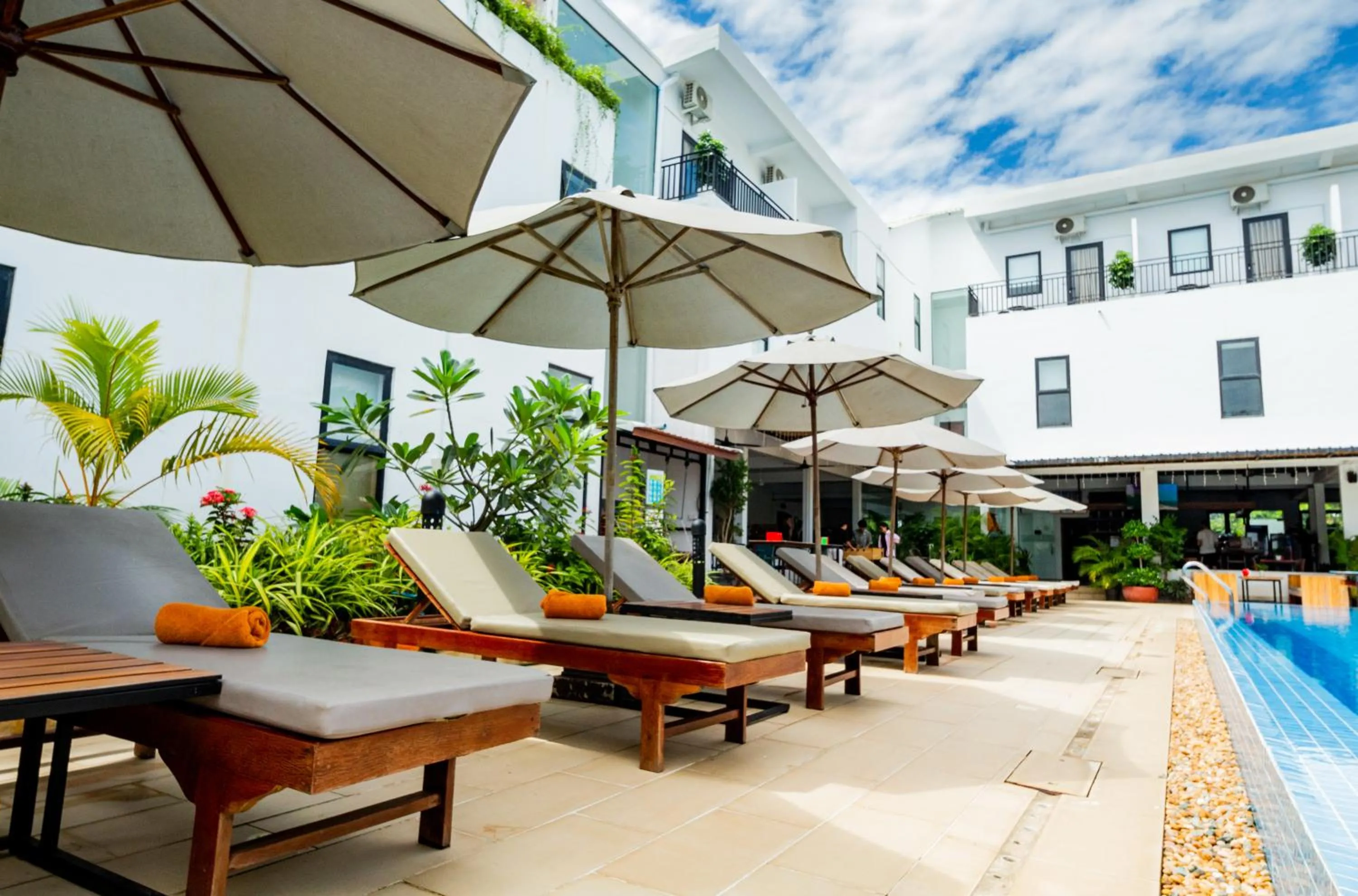 sunbed in Onederz Kampot