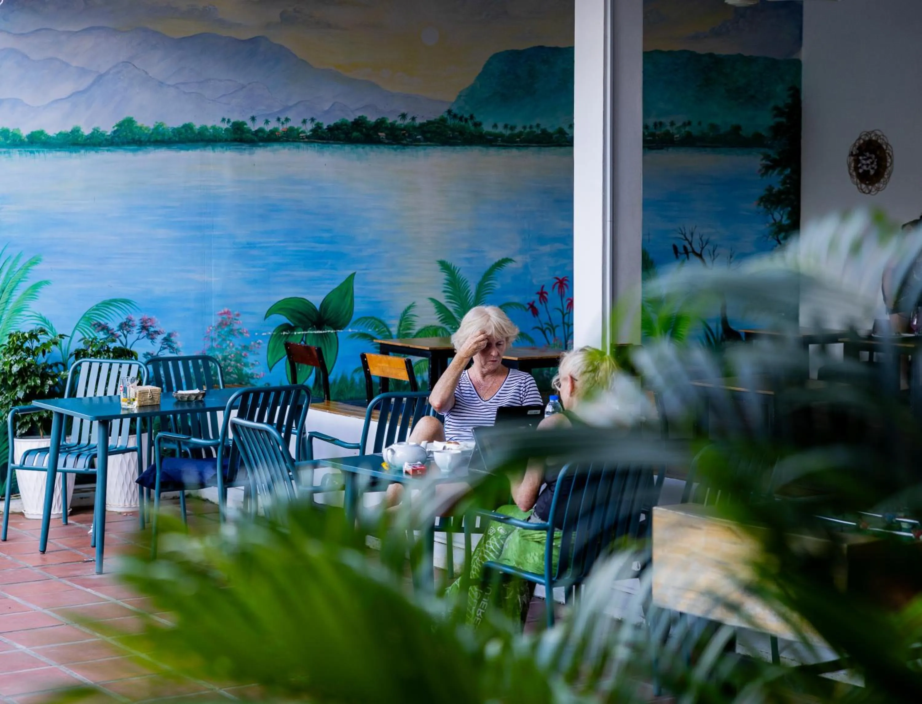 Lobby or reception in Onederz Kampot