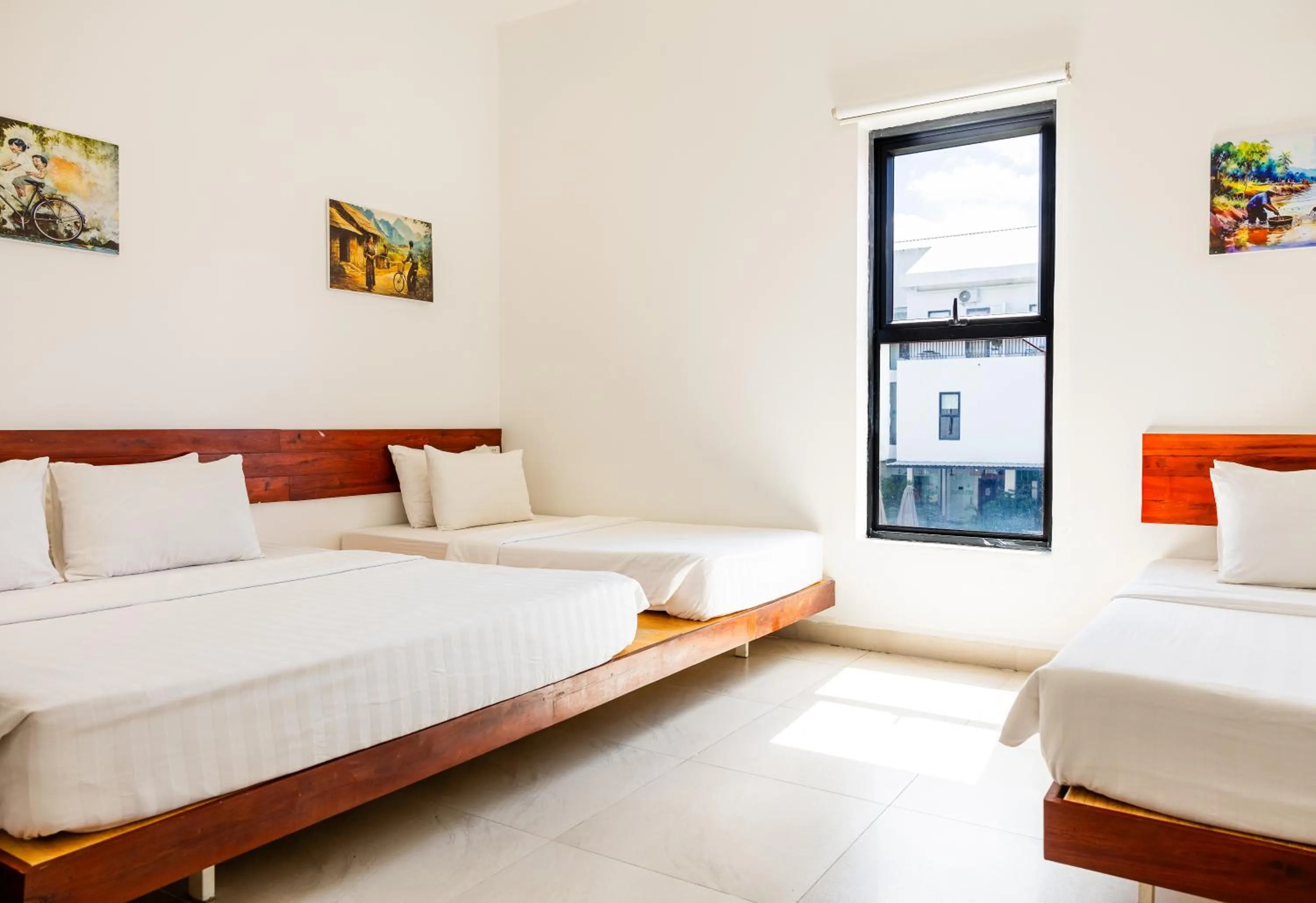 Bedroom, Bed in Onederz Kampot