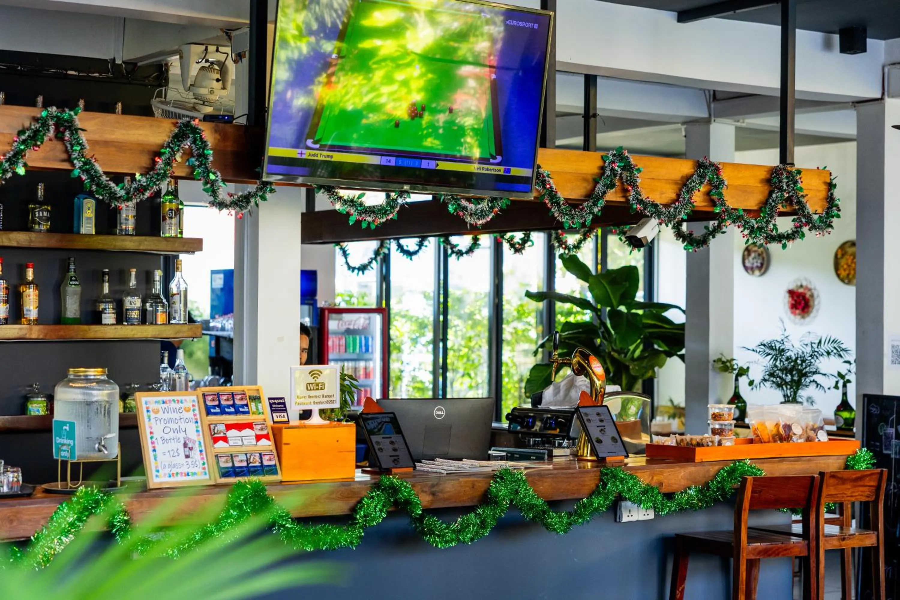 Lounge or bar in Onederz Kampot