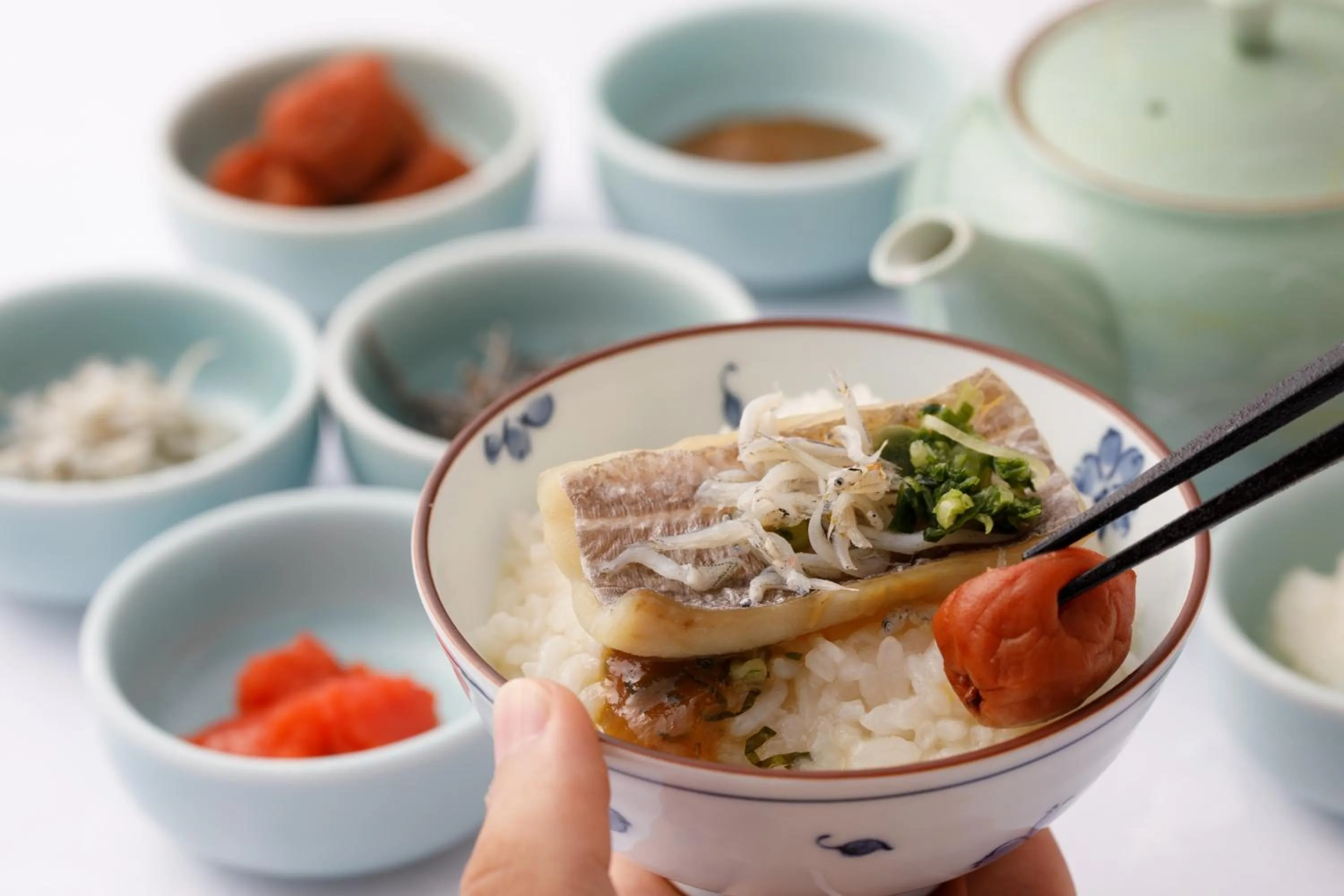 Buffet breakfast in Hotel New Tsuruta