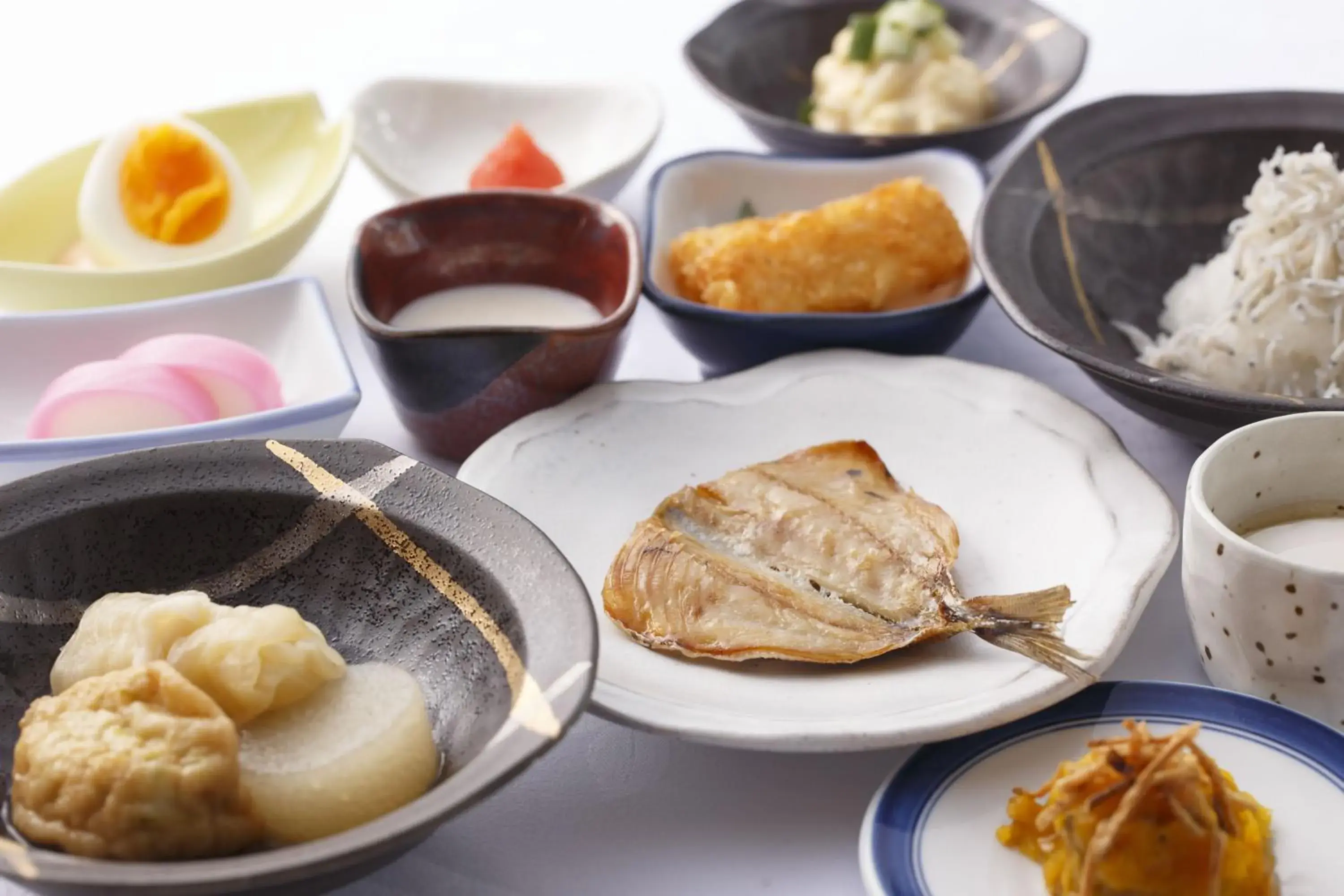 Breakfast in Hotel New Tsuruta Breakfast in Hotel New Tsuruta