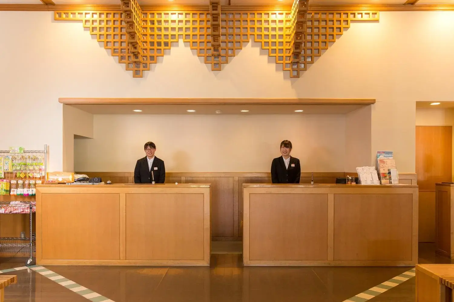 Lobby or reception in Hotel New Tsuruta Lobby or reception in Hotel New Tsuruta
