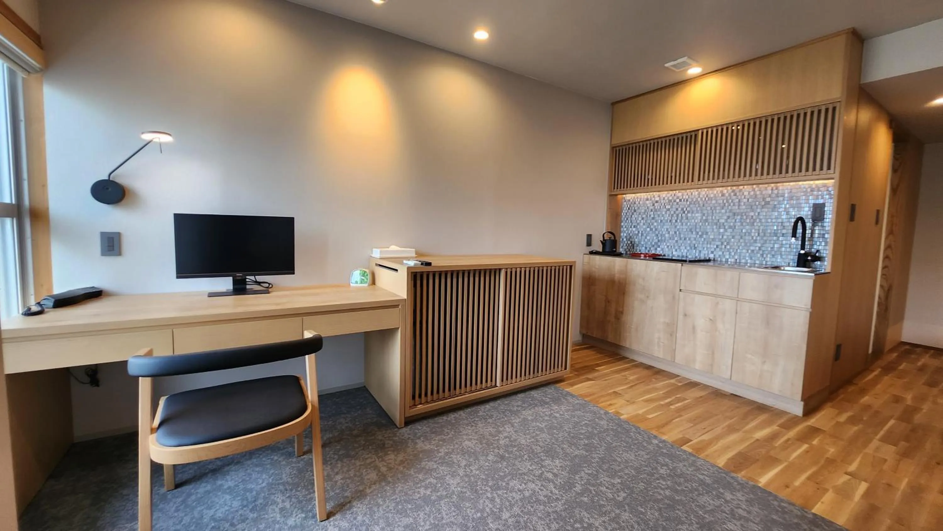 Kitchen or kitchenette in Hotel New Tsuruta