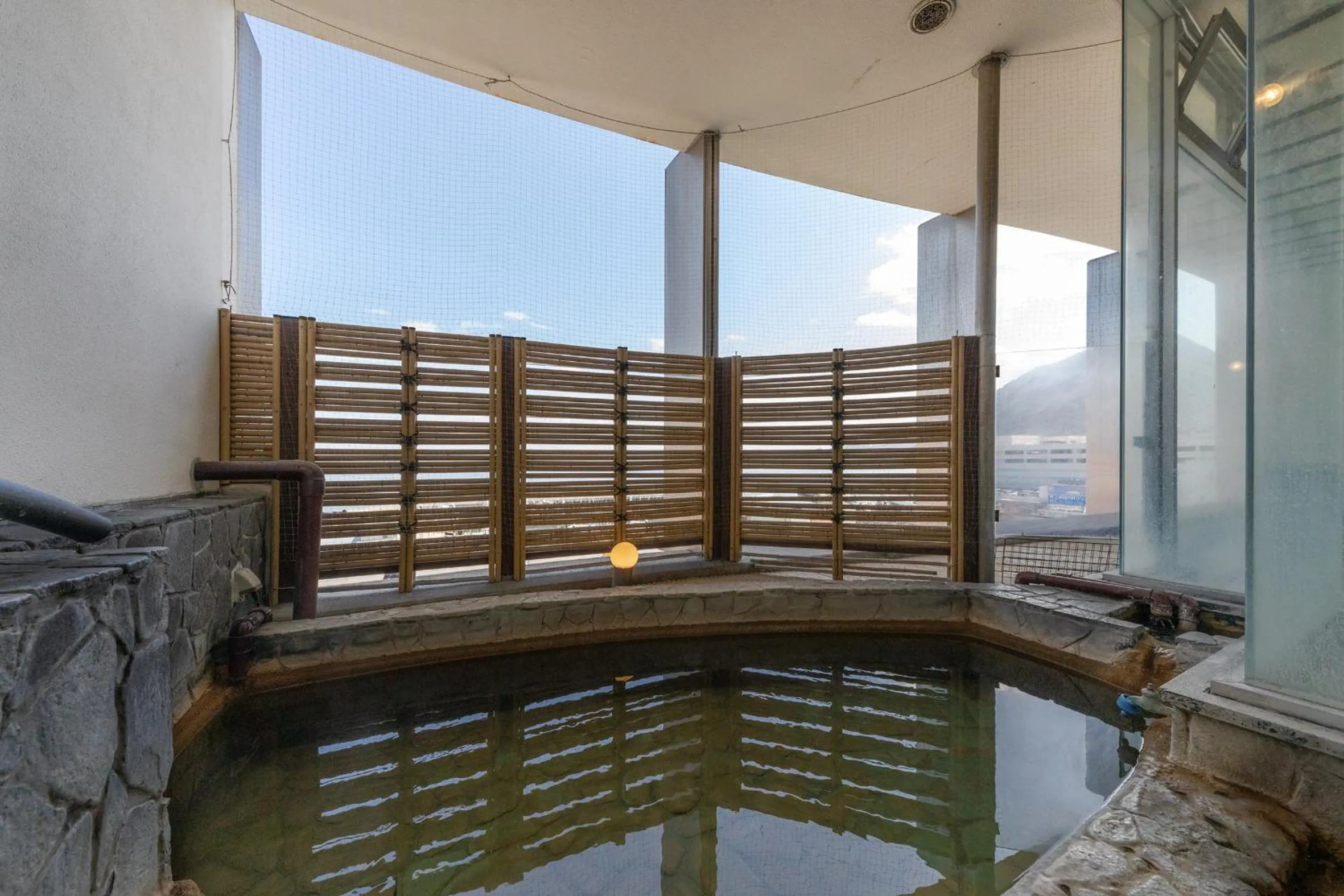 Open Air Bath in Hotel New Tsuruta