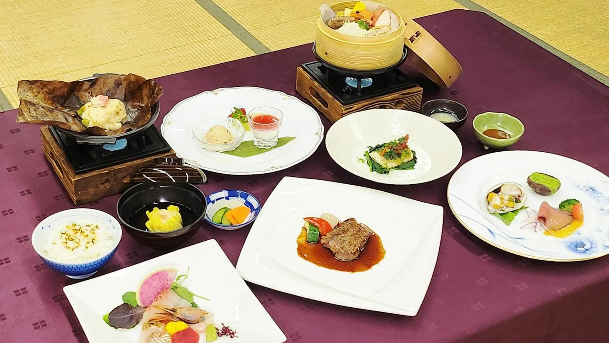 Food in Hotel New Tsuruta