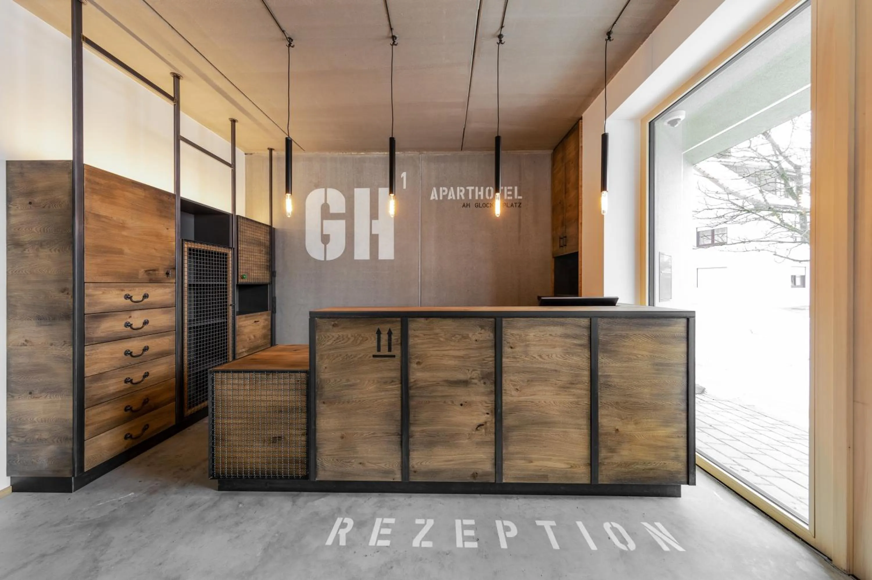 Lobby or reception in GH1 Aparthotel am Glockenplatz