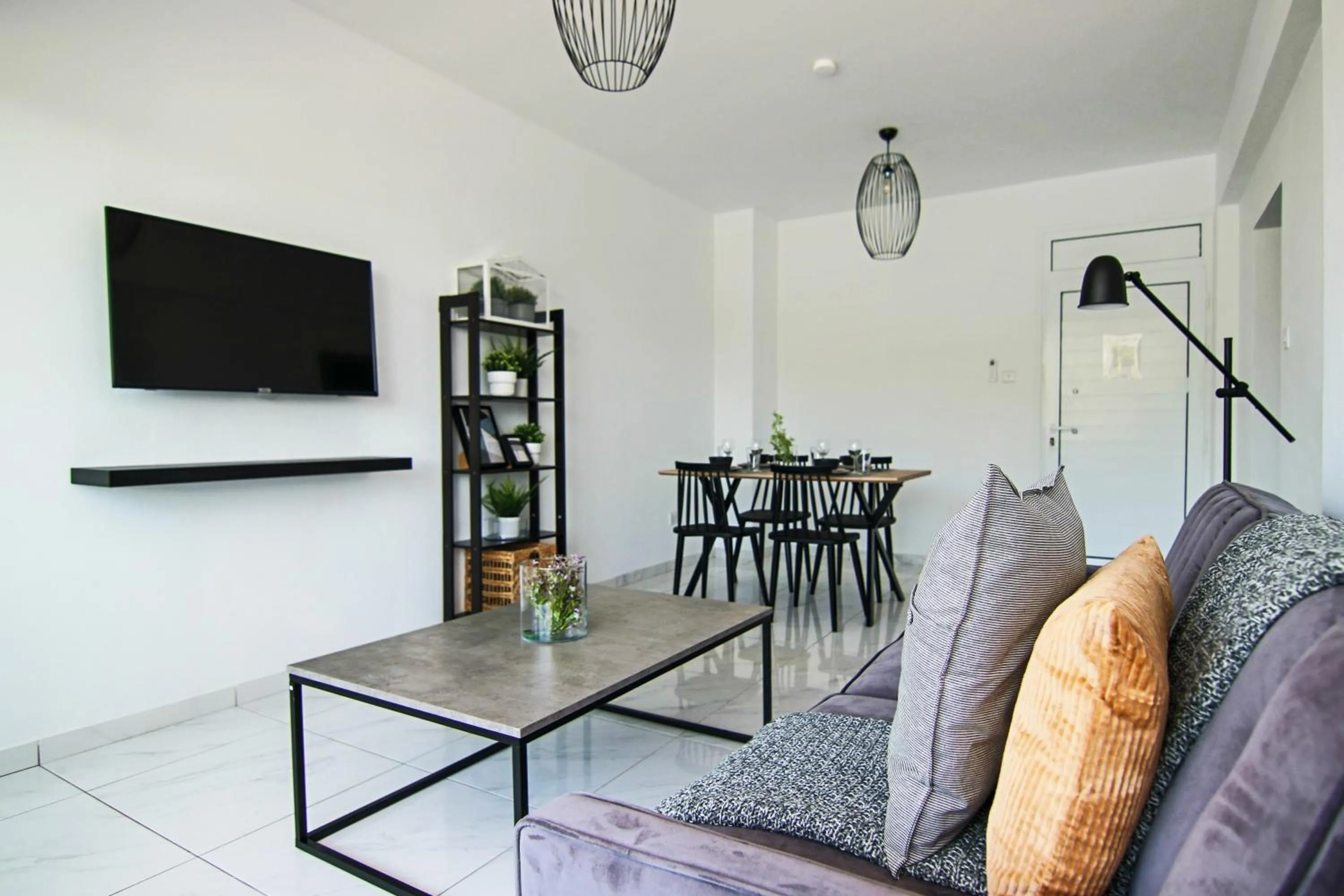 Living room in Phaedrus Living - Seaside Executive Flat Harbour 206