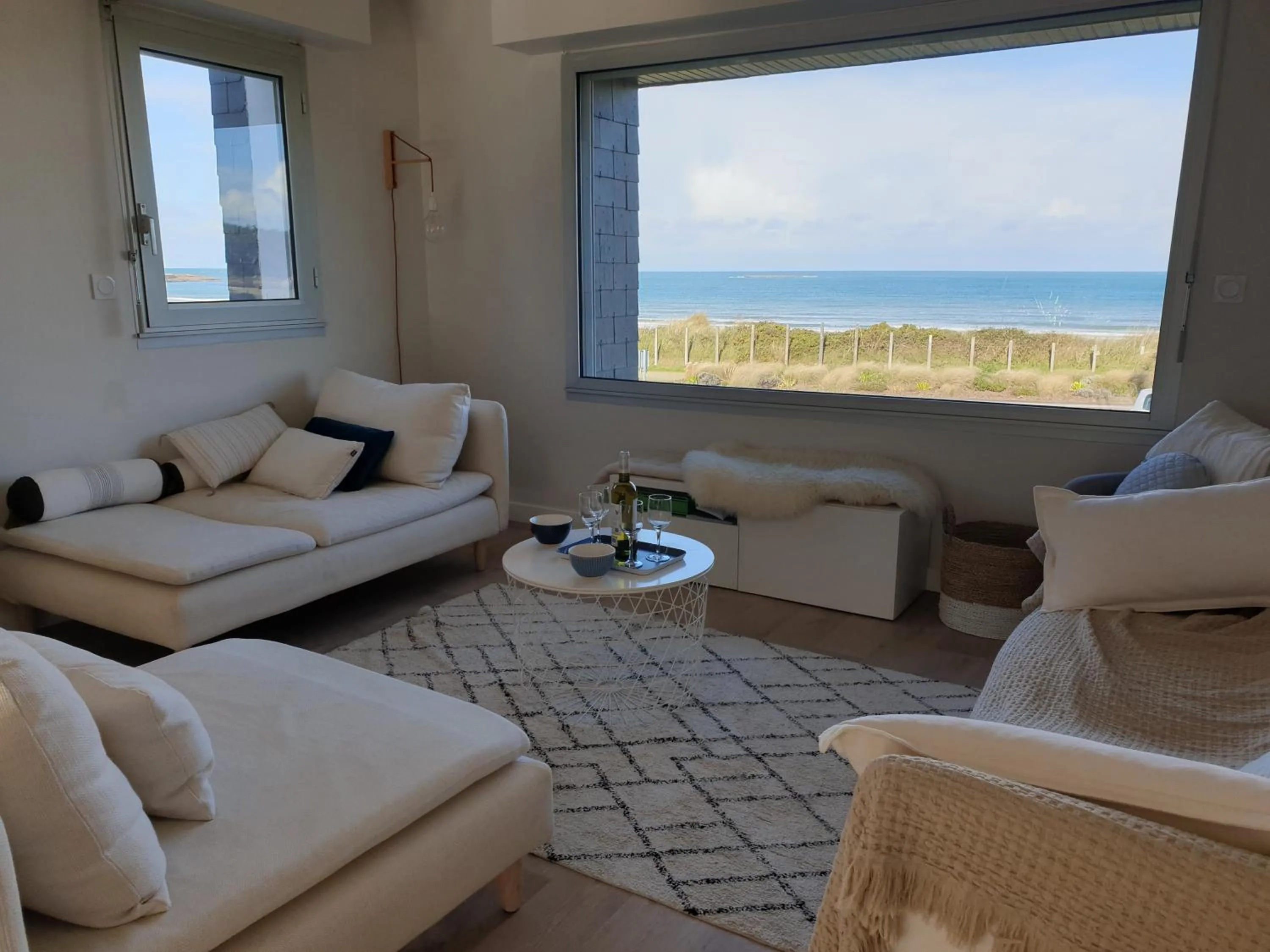 Living room in Villa Sterne - maison vue mer exceptionnelle - Fréhel
