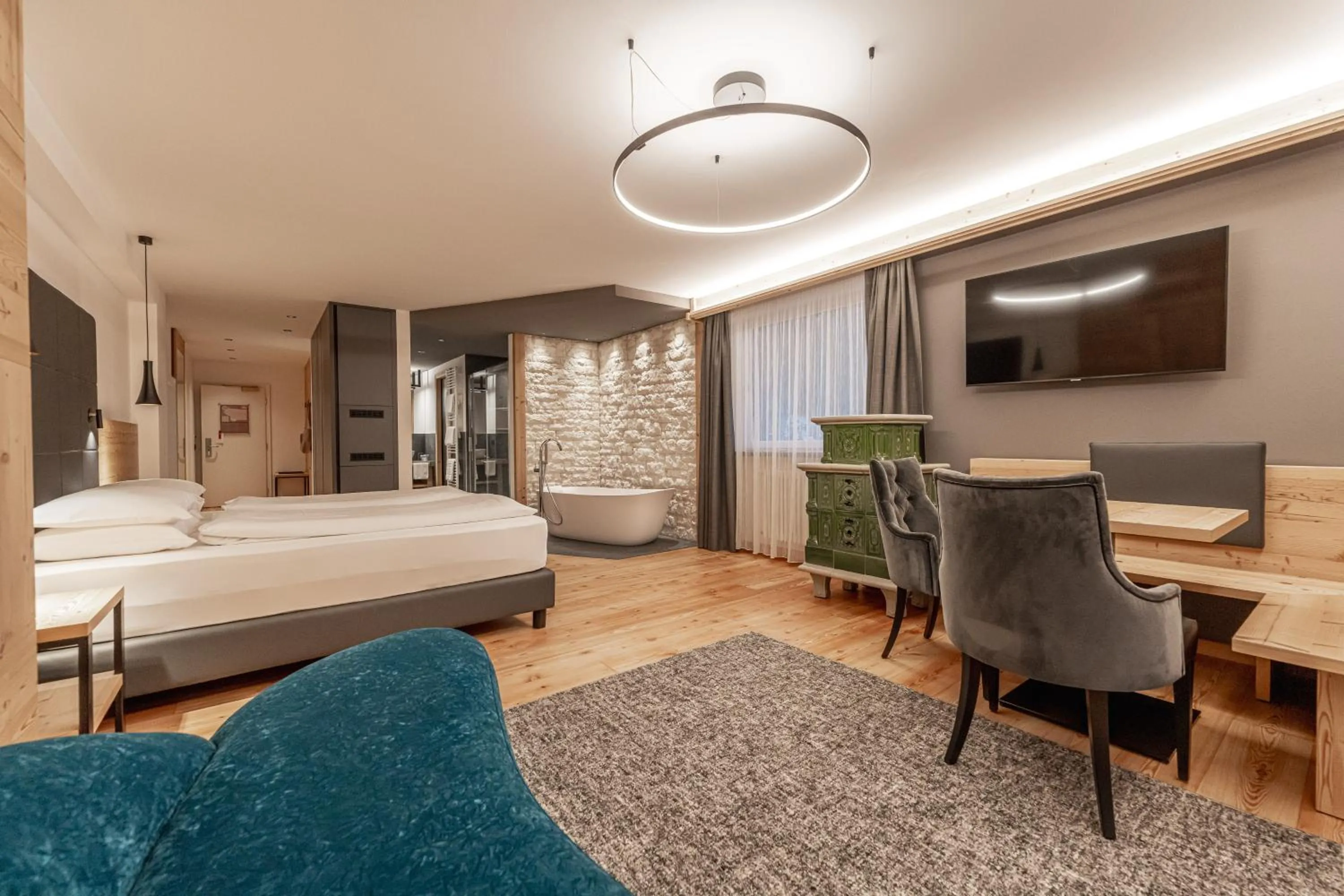 Bed in Croce Bianca Leisure & Spa Hotel