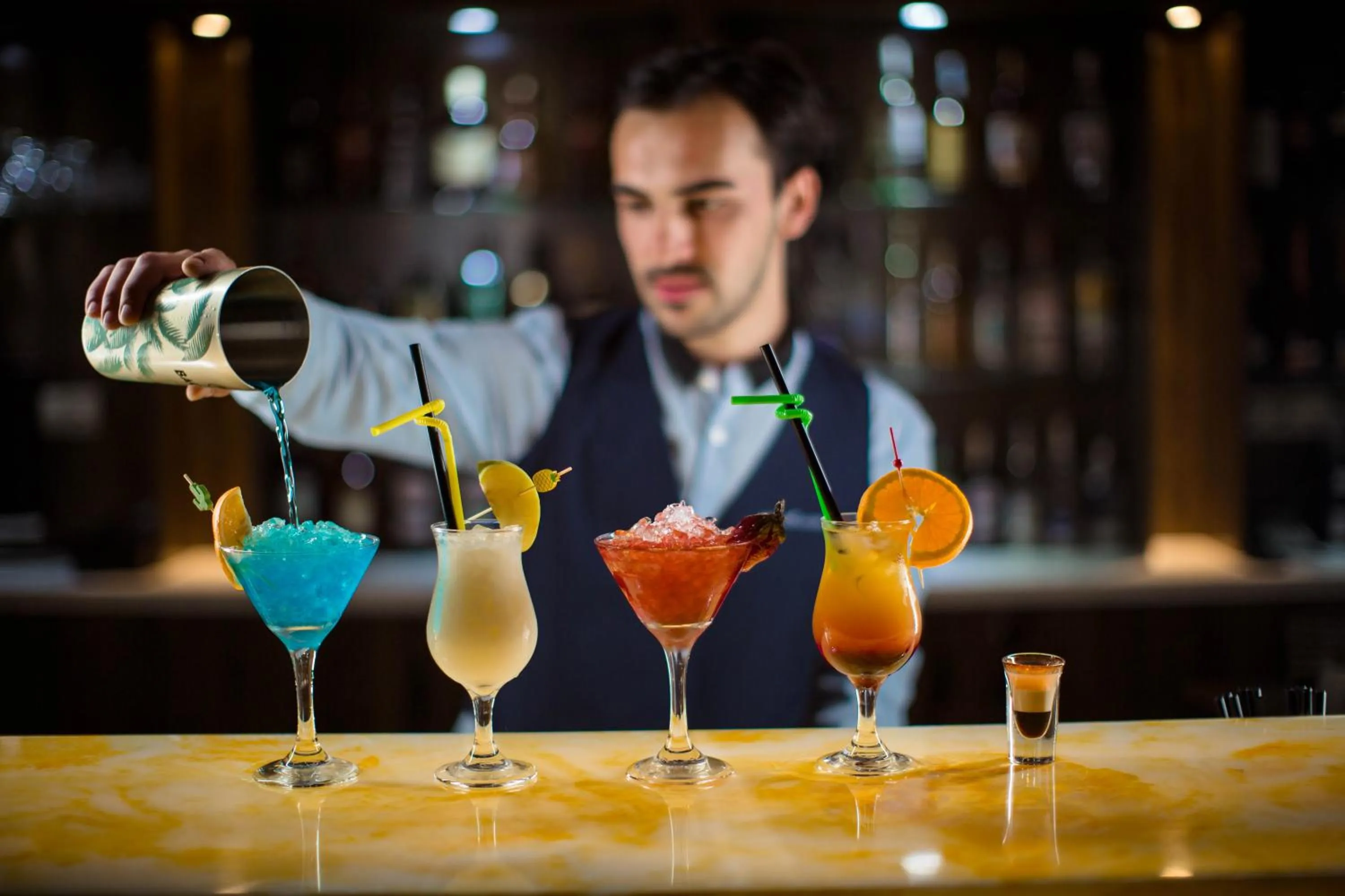 Lounge or bar in Gistola Hotel Mestia