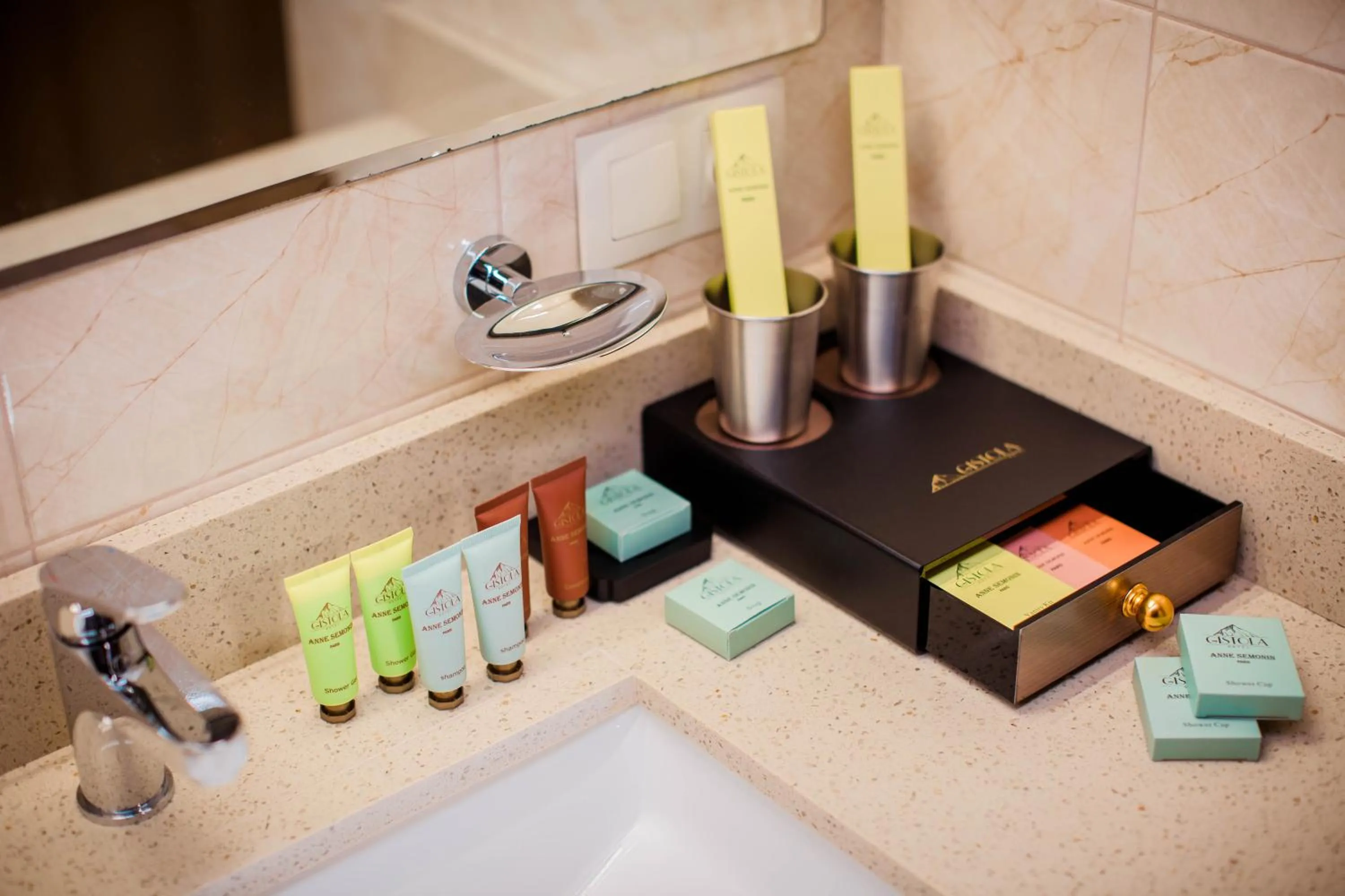 Bathroom in Gistola Hotel Mestia