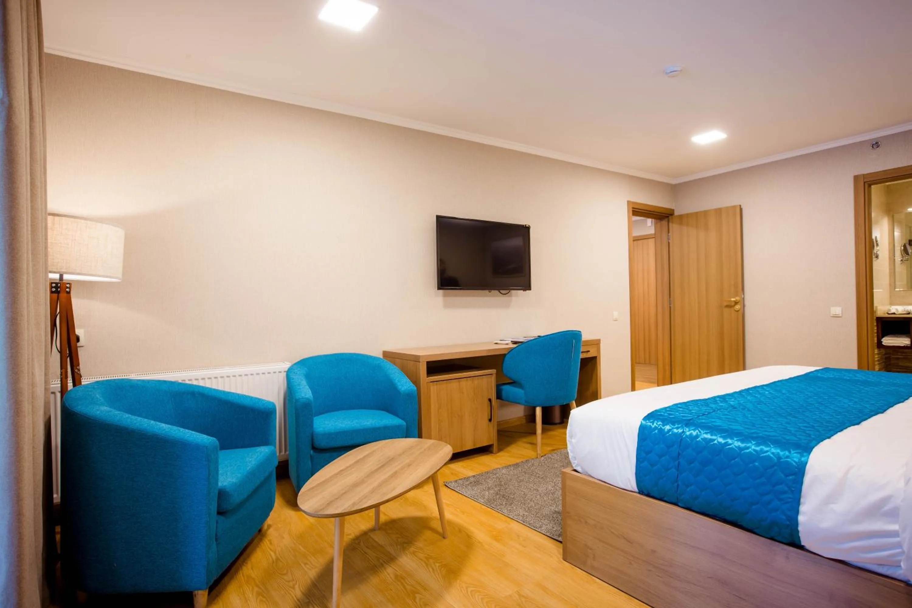 Bedroom, Bed in Gistola Hotel Mestia