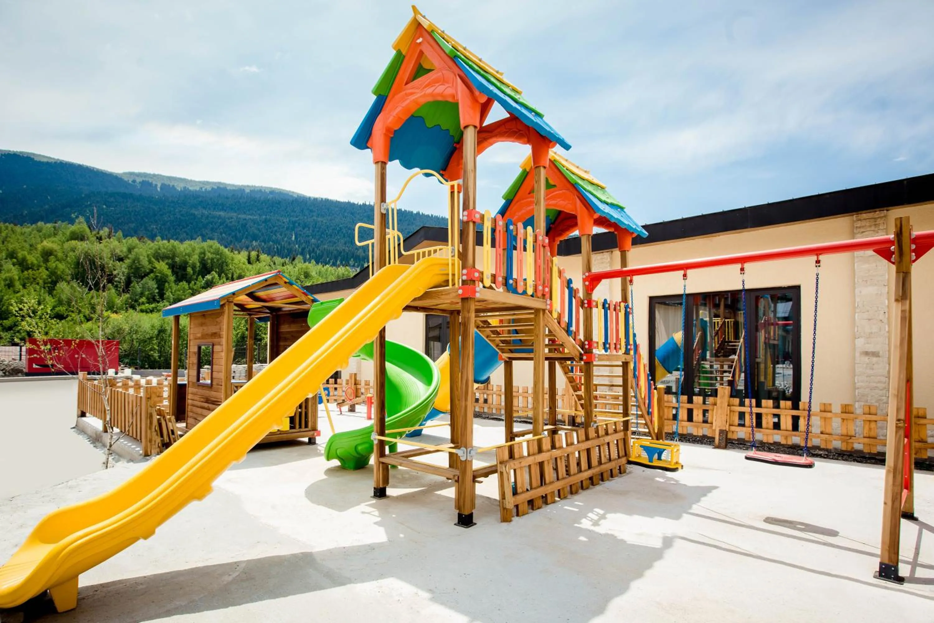 Kids's club in Gistola Hotel Mestia