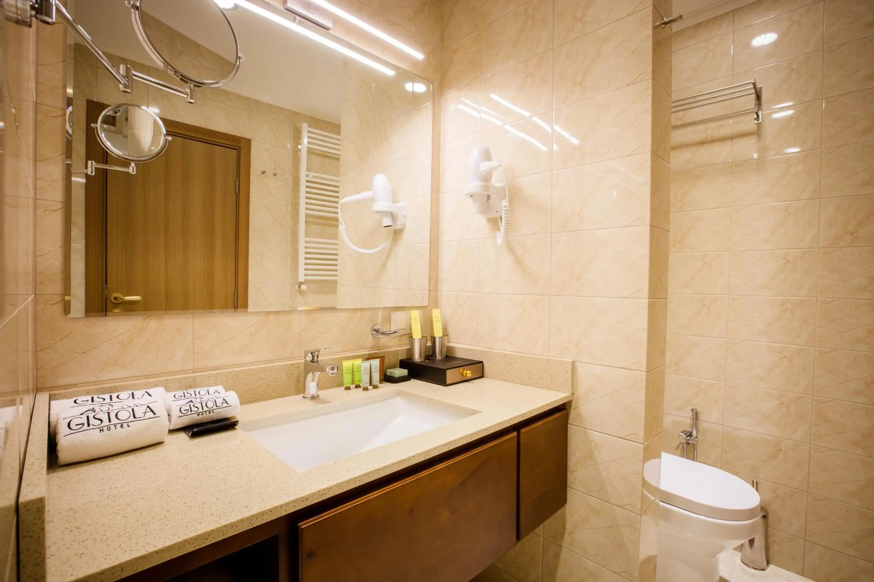 Bathroom in Gistola Hotel Mestia