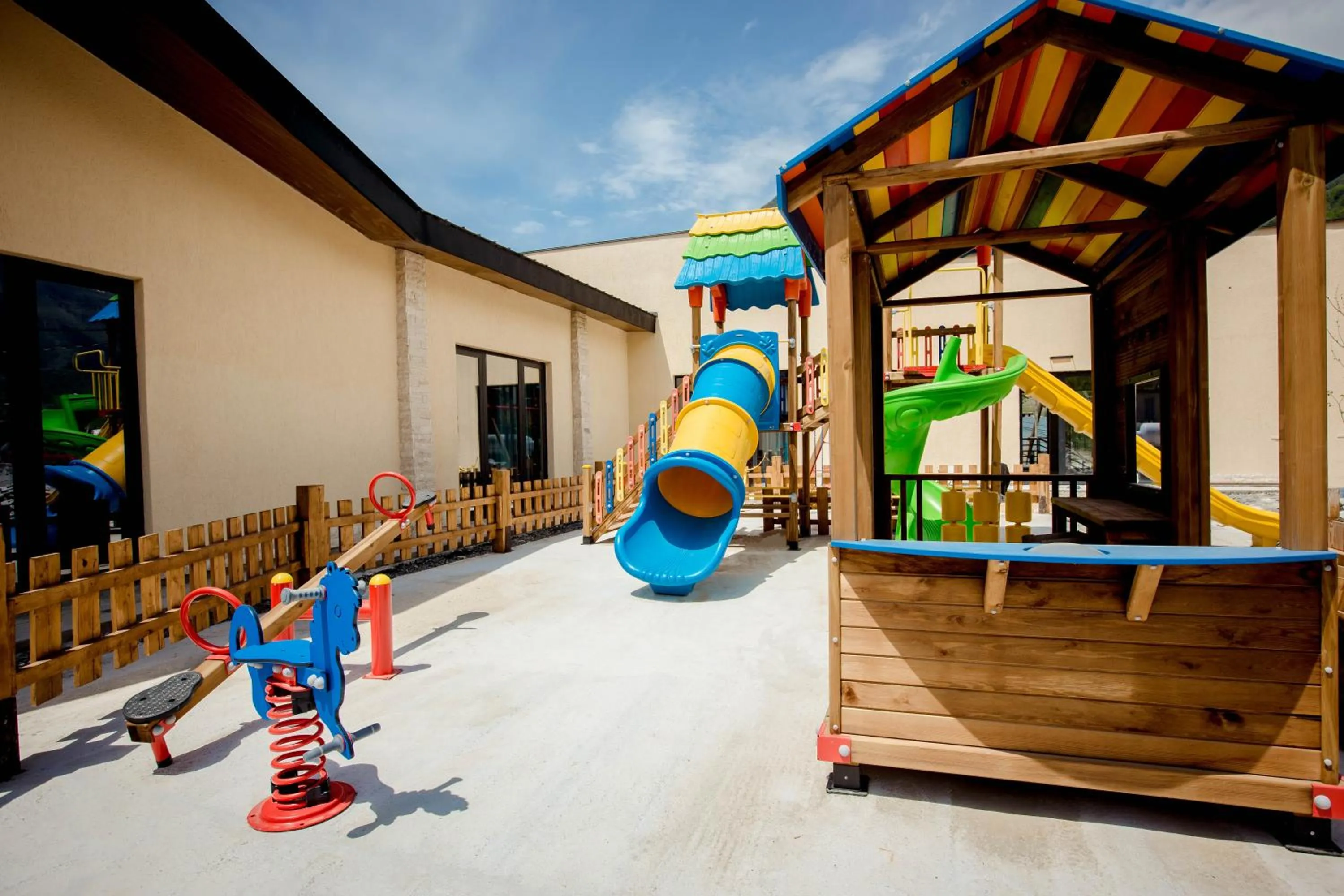 Kids's club in Gistola Hotel Mestia