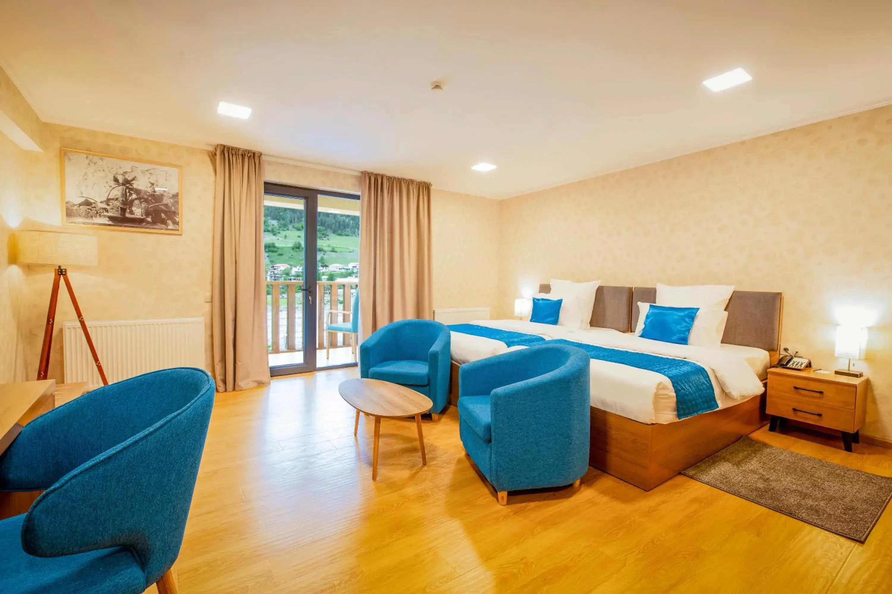 Deluxe Twin Room in Gistola Hotel Mestia Deluxe Twin Room in Gistola Hotel Mestia