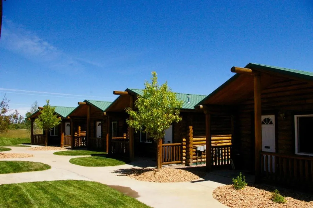Property building in Country Cabins Inn