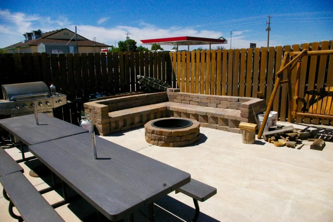 Patio in Country Cabins Inn
