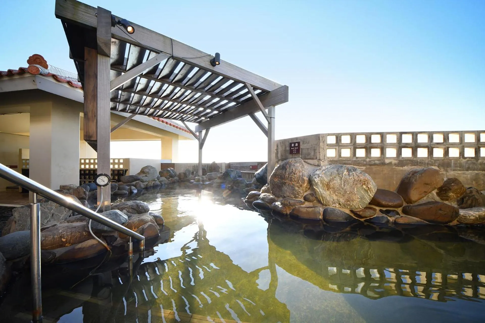 Hot Spring Bath in Senagajima Island Resort & Spa