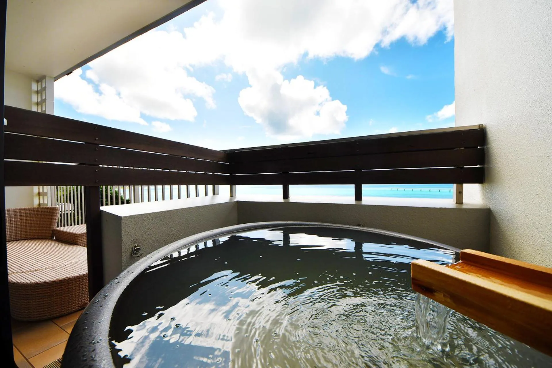 Hot Spring Bath in Senagajima Island Resort & Spa