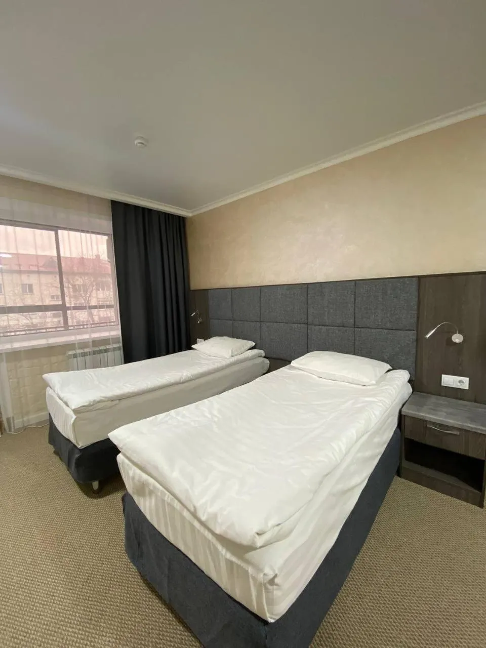 Bed in Skif HOTEL & SPA