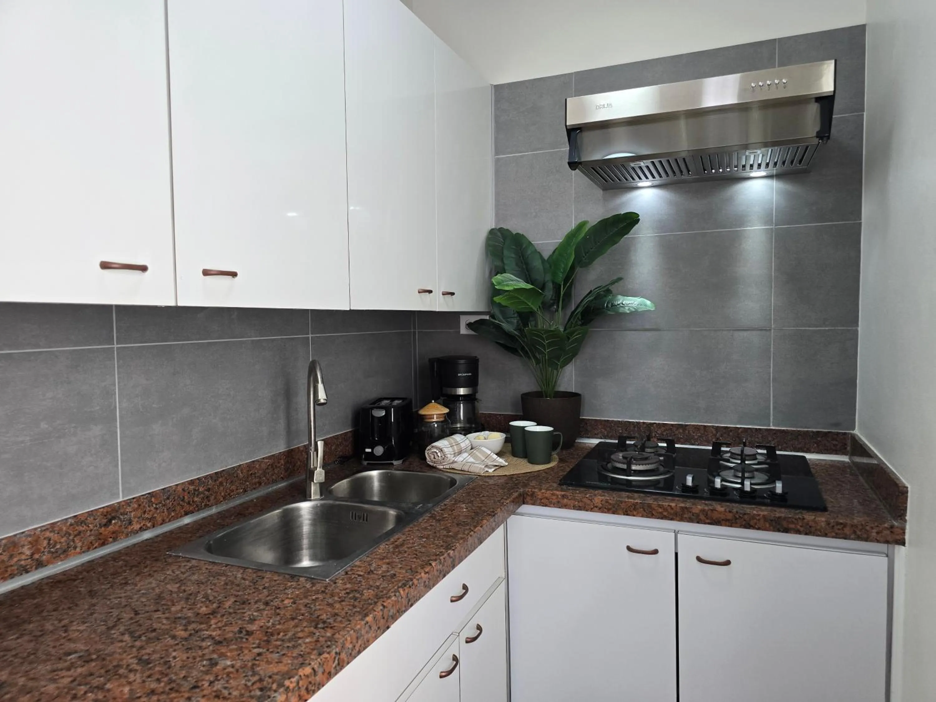 Kitchen or kitchenette in Rooi Santo Residence
