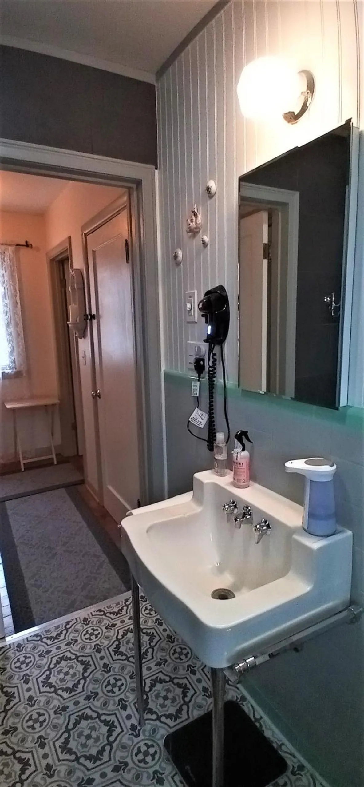 Bathroom in HISTORICAL JOHN RAST HOUSE circa 1875