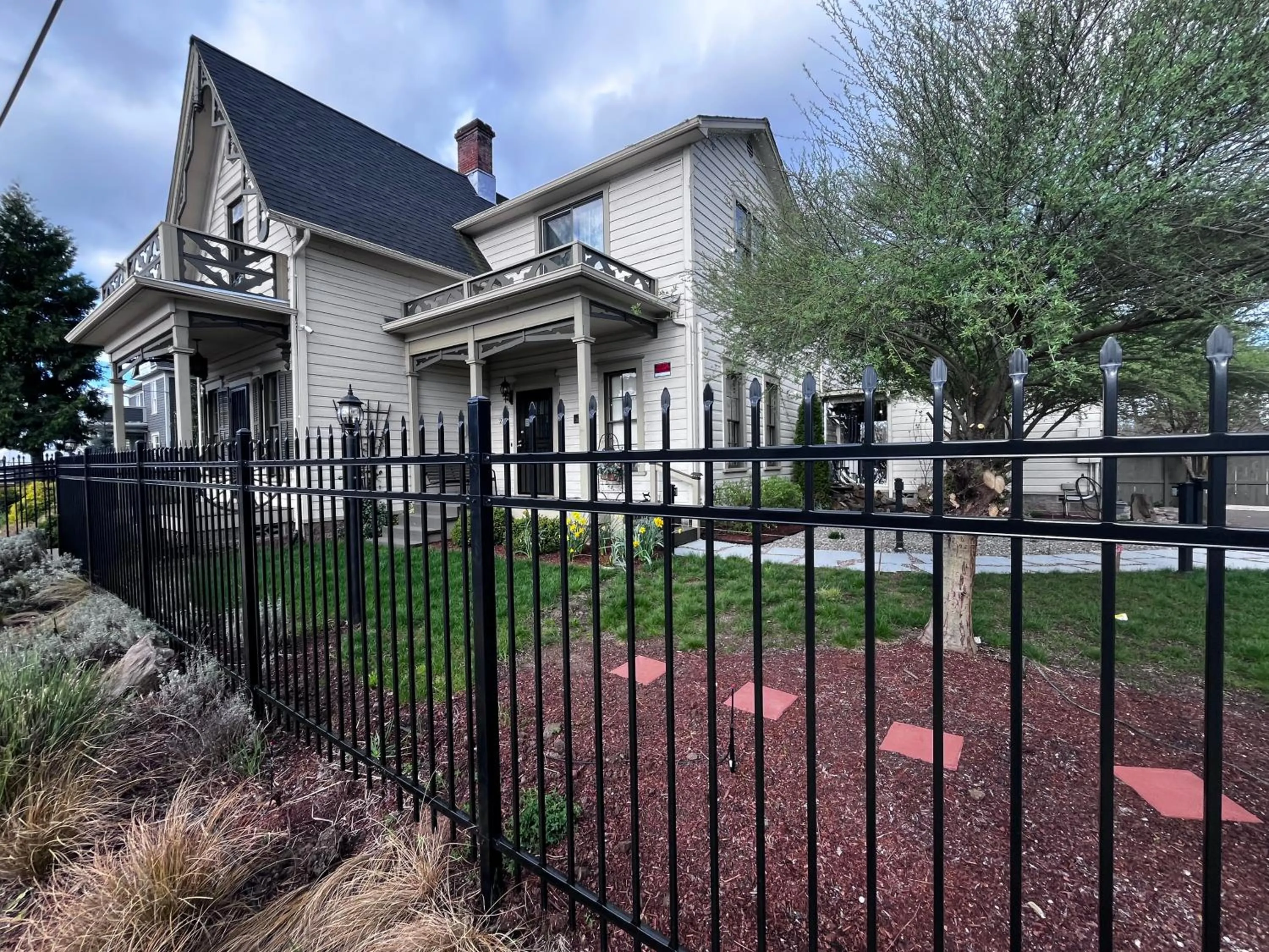 HISTORICAL JOHN RAST HOUSE circa 1875