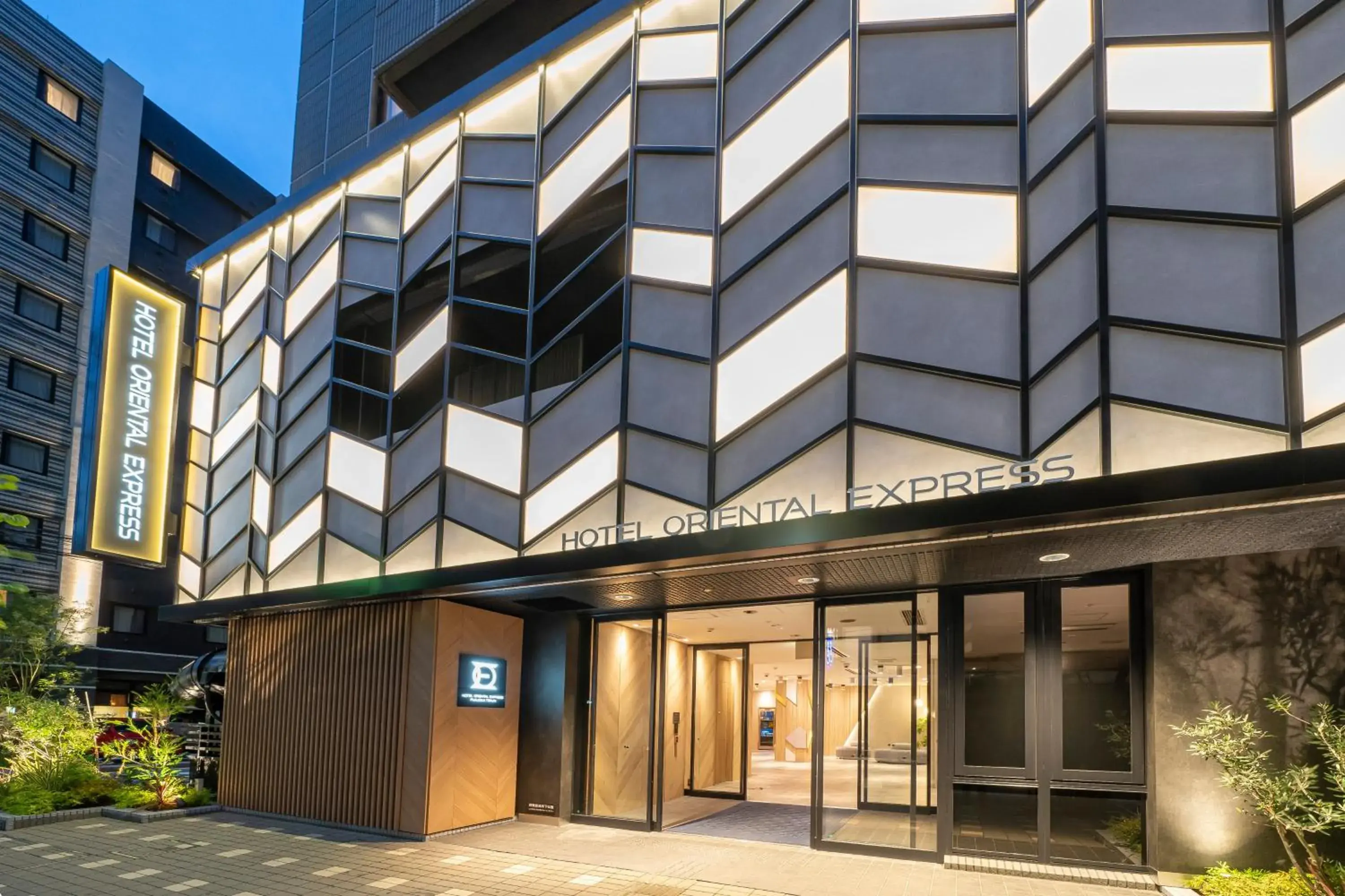 Property building in Hotel Oriental Express Fukuoka Tenjin Property building in Hotel Oriental Express Fukuoka Tenjin