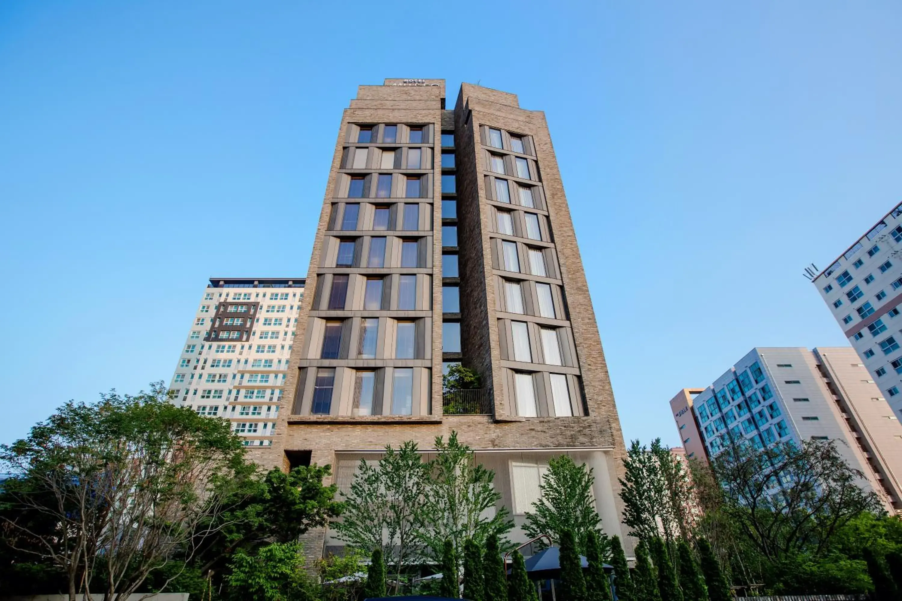 Property building in Hotel Museo Cheongju Property building in Hotel Museo Cheongju