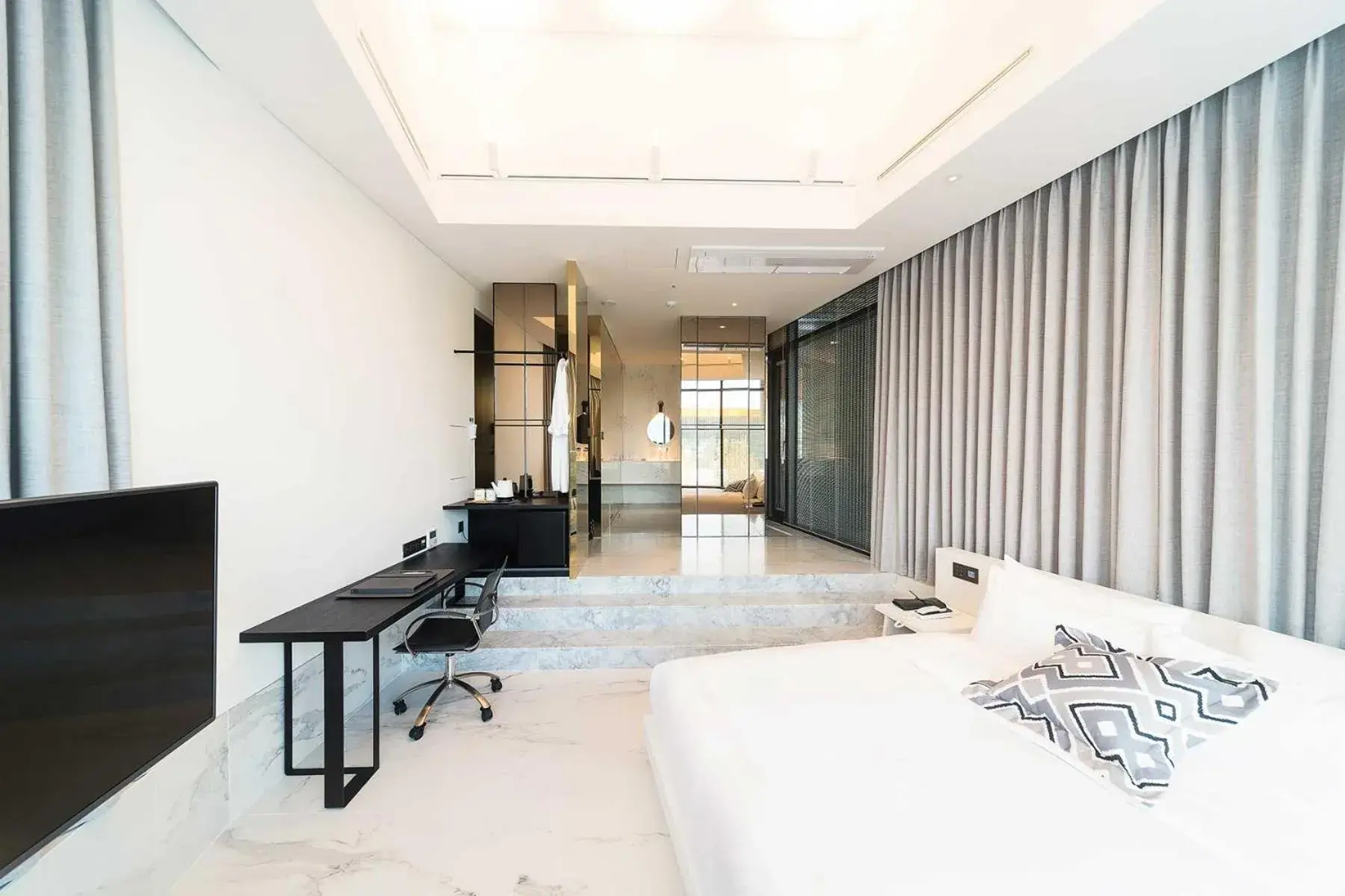 Photo of the whole room, Bed in Hotel Museo Cheongju Photo of the whole room, Bed in Hotel Museo Cheongju