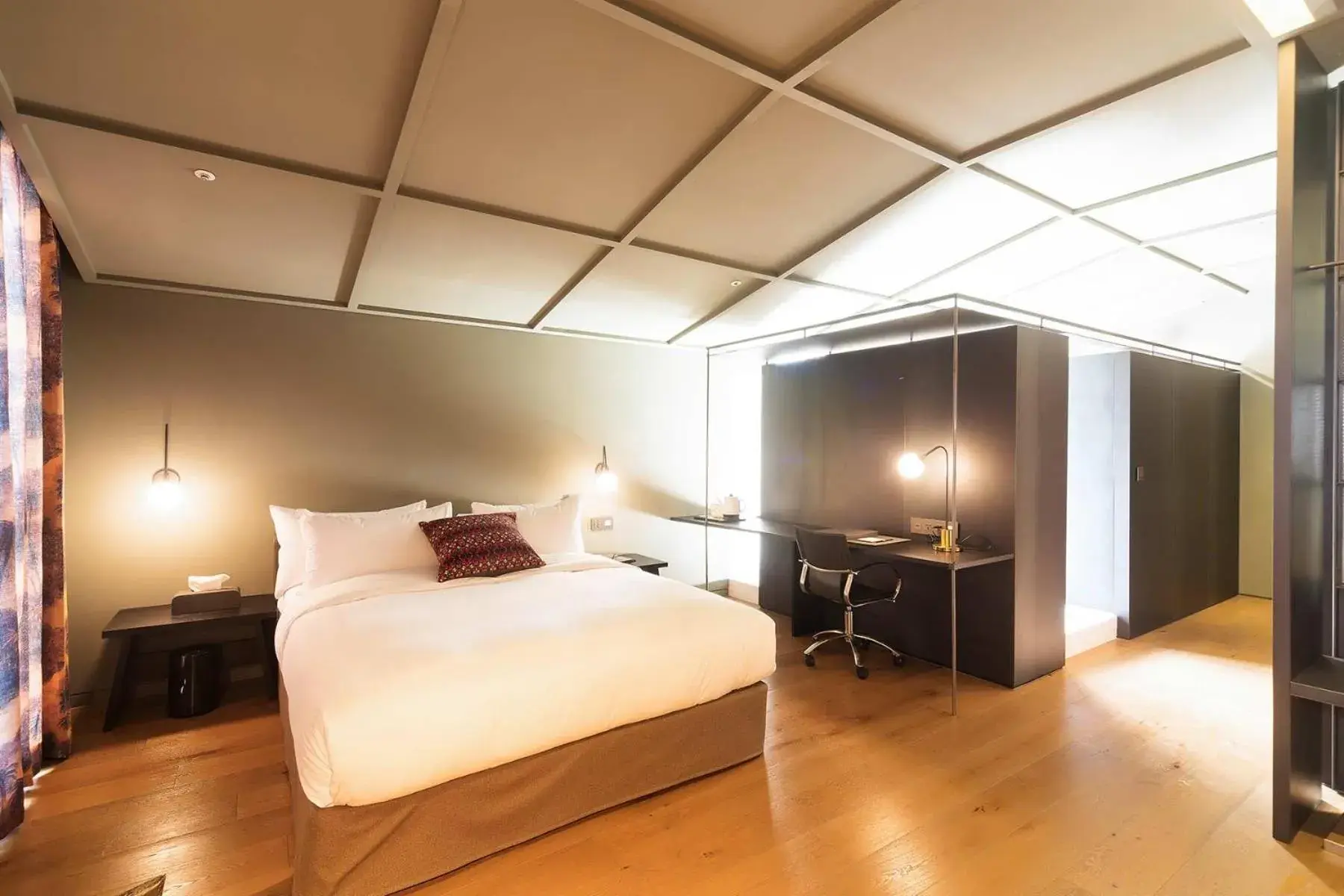 Photo of the whole room, Bed in Hotel Museo Cheongju Photo of the whole room, Bed in Hotel Museo Cheongju