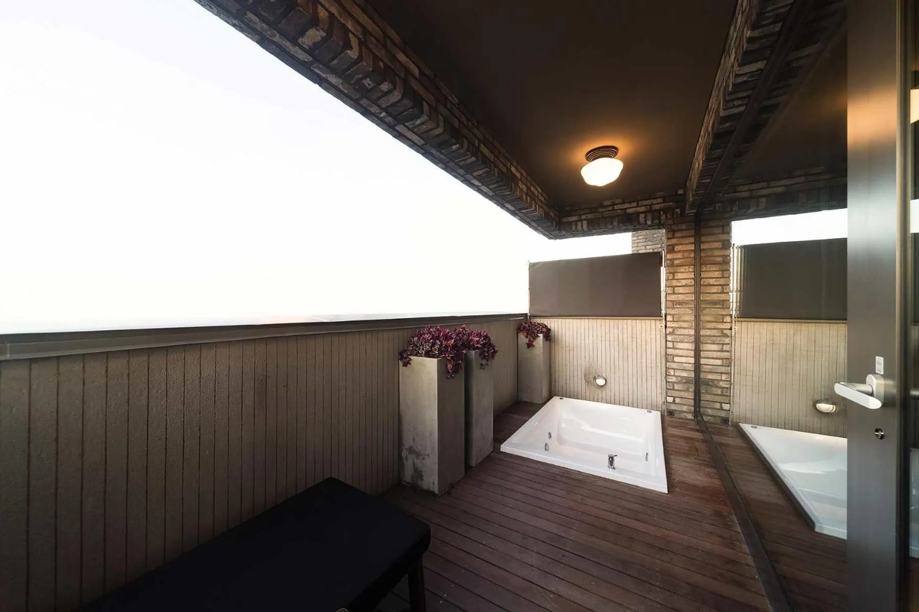 Balcony/Terrace, Bed in Hotel Museo Cheongju